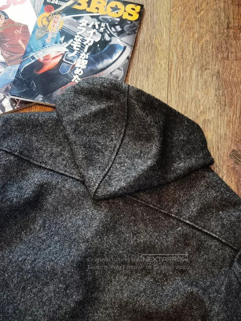 Schott Schott Vintage woolen hooded coat Size L / US 10 / IT 46 - 7 Thumbnail