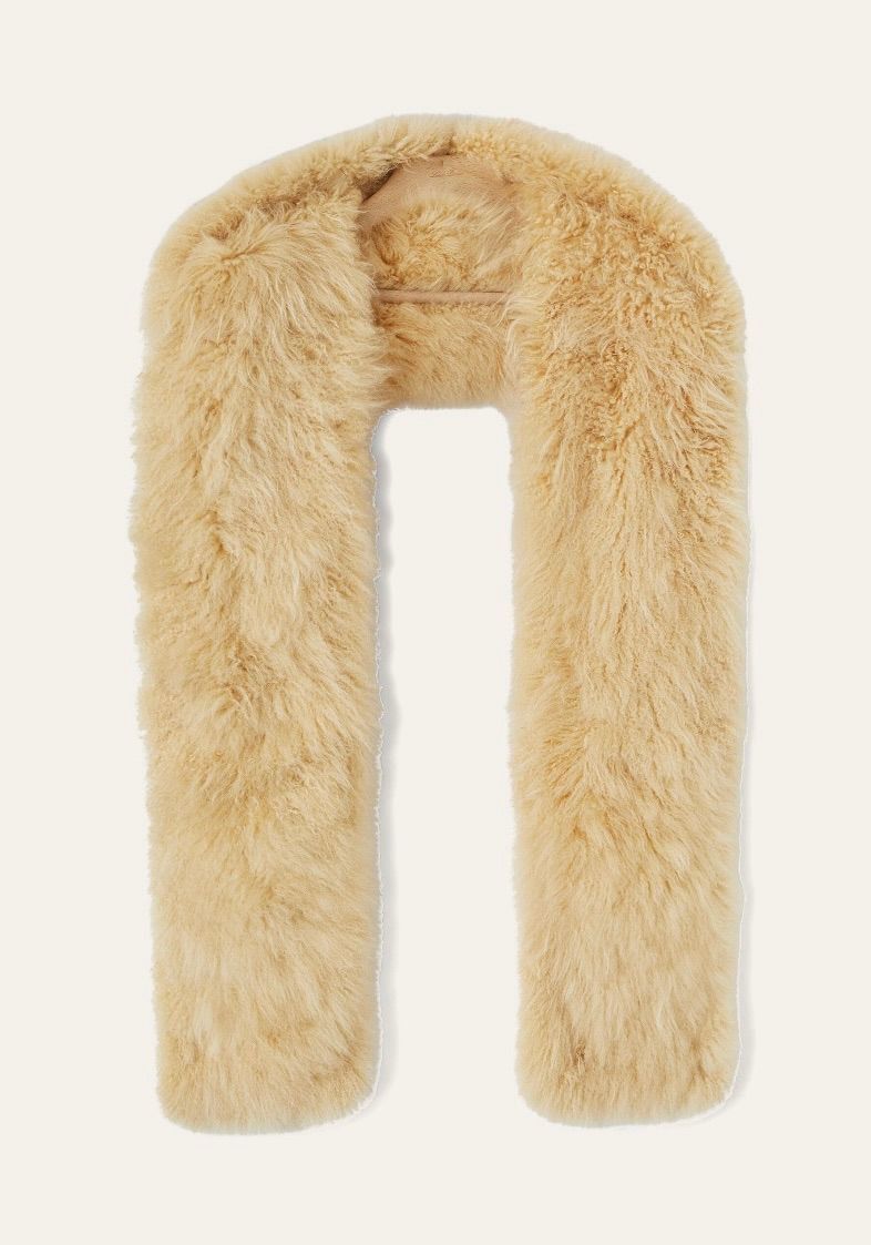 Loro Piana o1srvl11e0325 FAN3588 Size: OS Hooded Scarf in Light Brown Size ONE SIZE - 1 Thumbnail