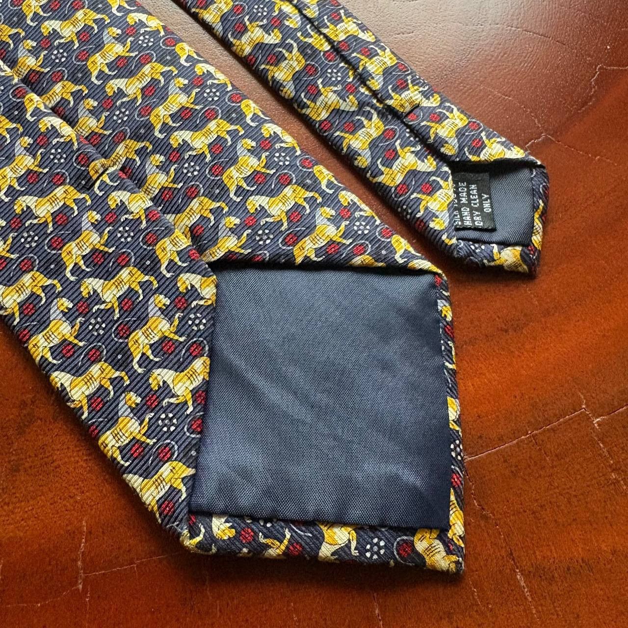 Jean Paul Gaultier Vintage Jean Paul Gaultier Girbaud Horse Pattern Neck Tie Size ONE SIZE - 6 Thumbnail