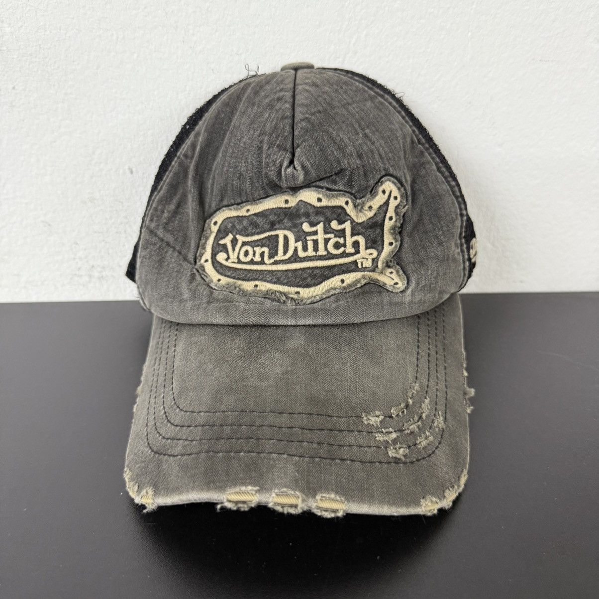 Von Dutch Vintage Rare Distressed Von Dutch Hat Size ONE SIZE - 2 Thumbnail