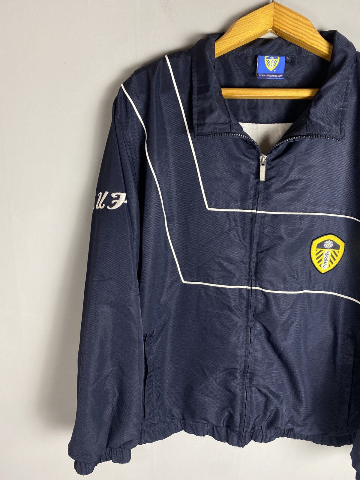Umbro Vintage LUFC Leeds jacket football Size US L / EU 52-54 / 3 - 3 Thumbnail