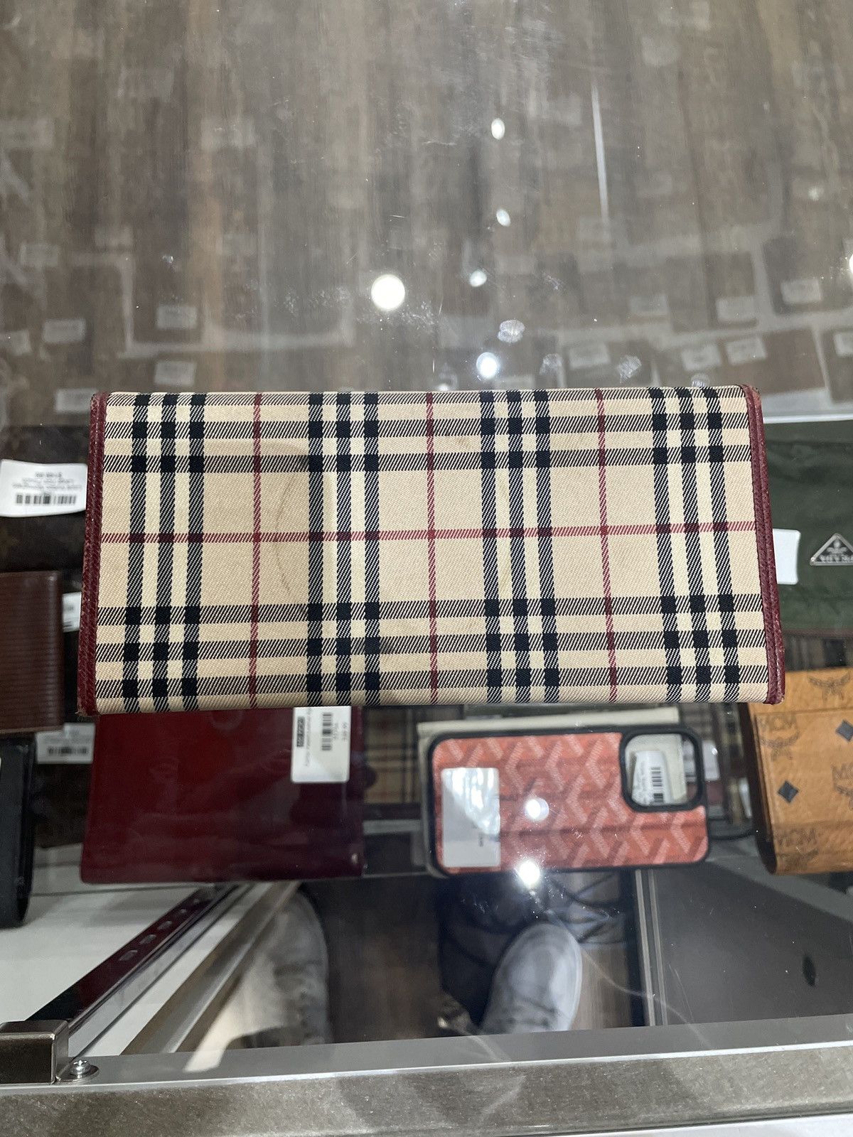 Burberry Burberry Nova Check Continental Long Wallet Size ONE SIZE - 4 Thumbnail
