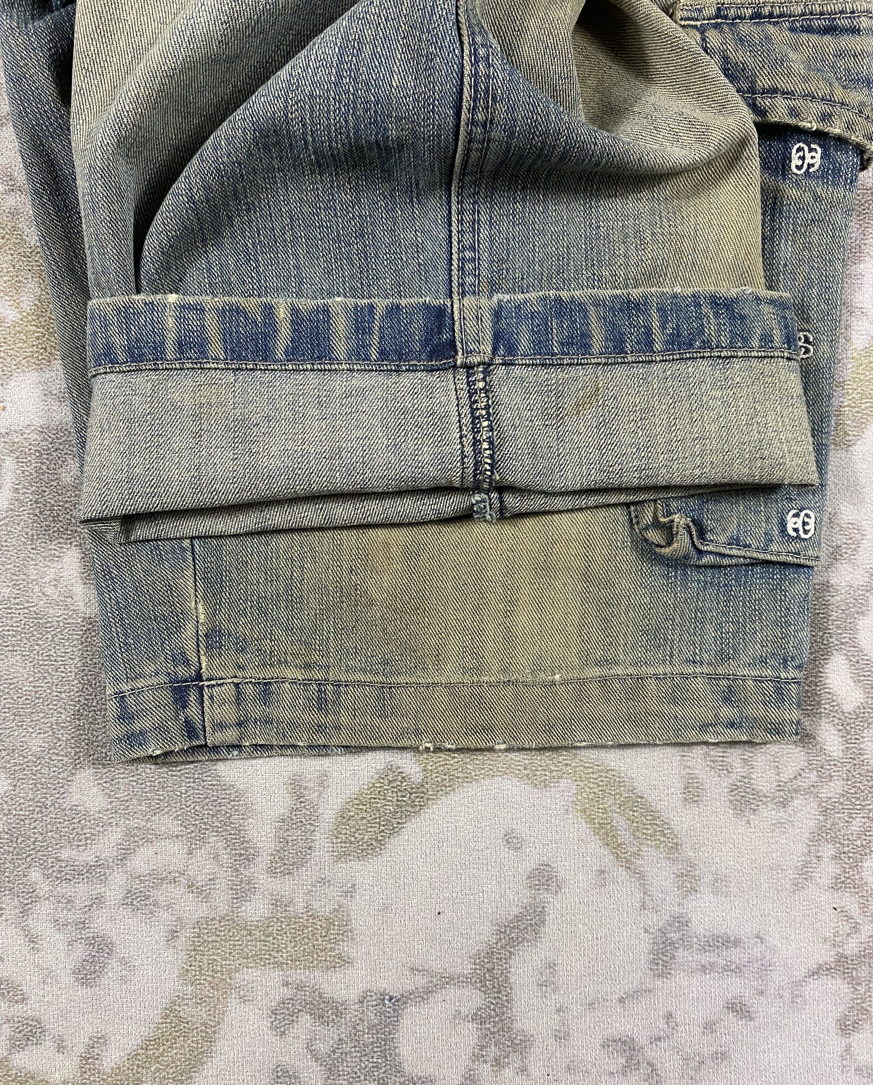 Japanese Brand Vintage Stussy Short Jeans 32x13.5 Denim-JN3958 Size US 32 / EU 48 - 15 Thumbnail
