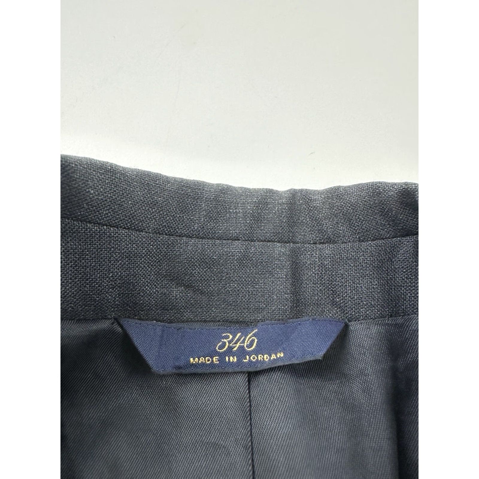 Brooks Brothers Brooks Brothers Blazer Mens 38 Regular Gray Wool Spandex Blend Three-Button Flat Front Jacket Coat Business Formal Party/Cocktail Mens Size US 38 / EU 54 - 4 Thumbnail