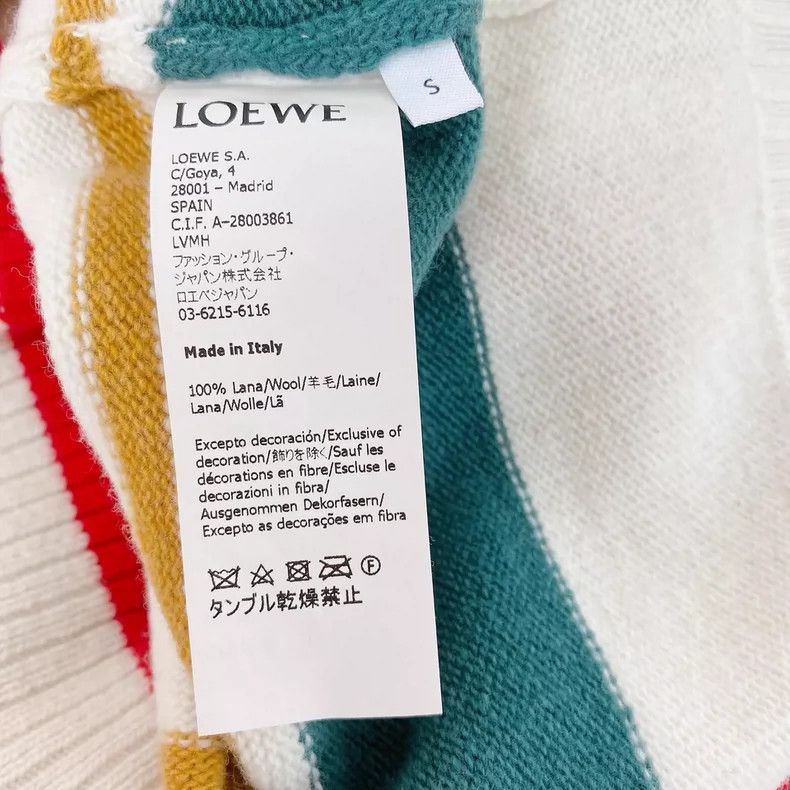 Loewe loewe Wool knitted sweater 2506-Nextarrow Size US S / EU 44-46 / 1 - 6 Thumbnail