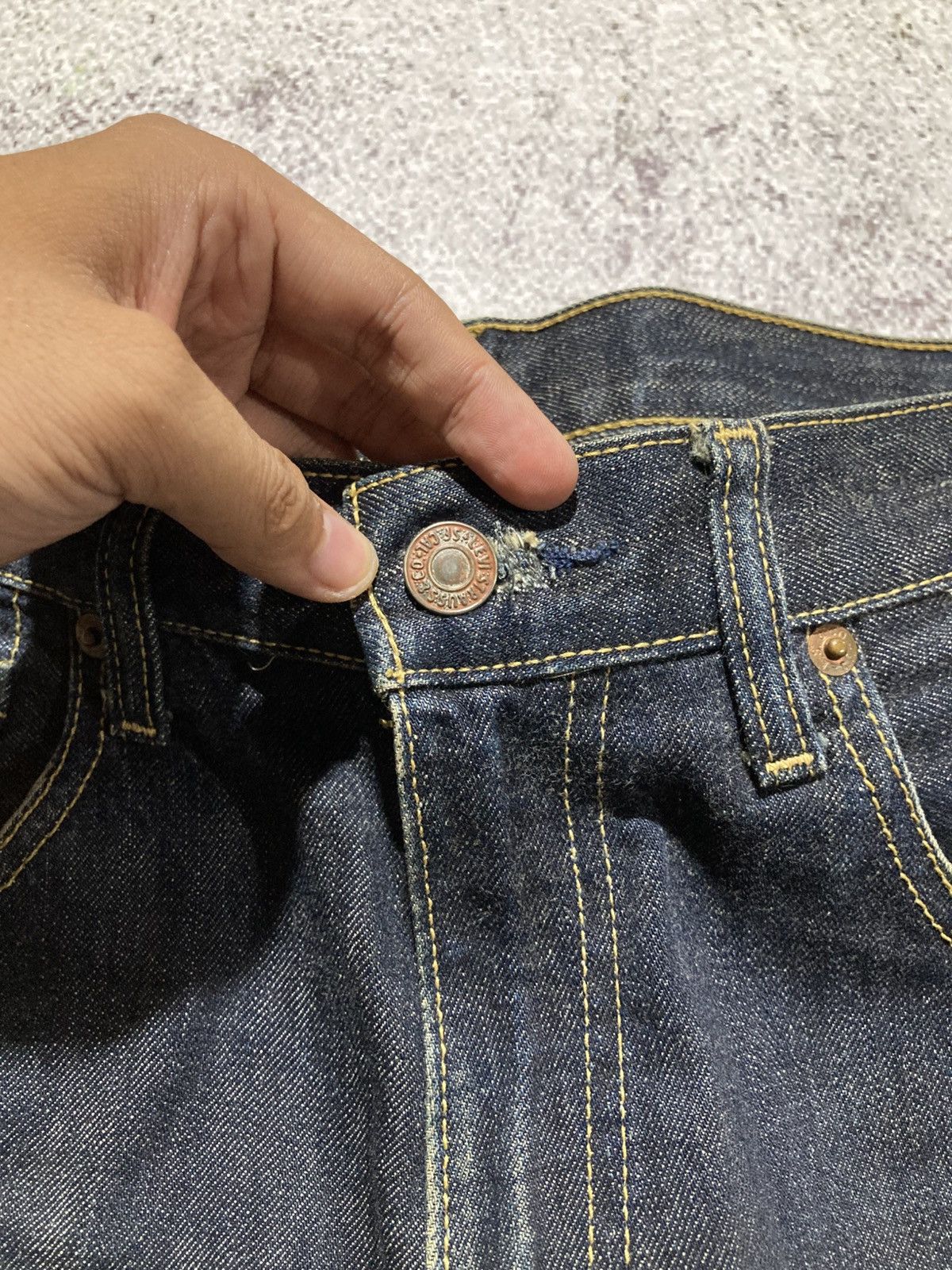 Levi's Vintage Clothing Vintage Levis 503 32x34 Denim Jeans Short Pants Size US 33 - 17 Thumbnail