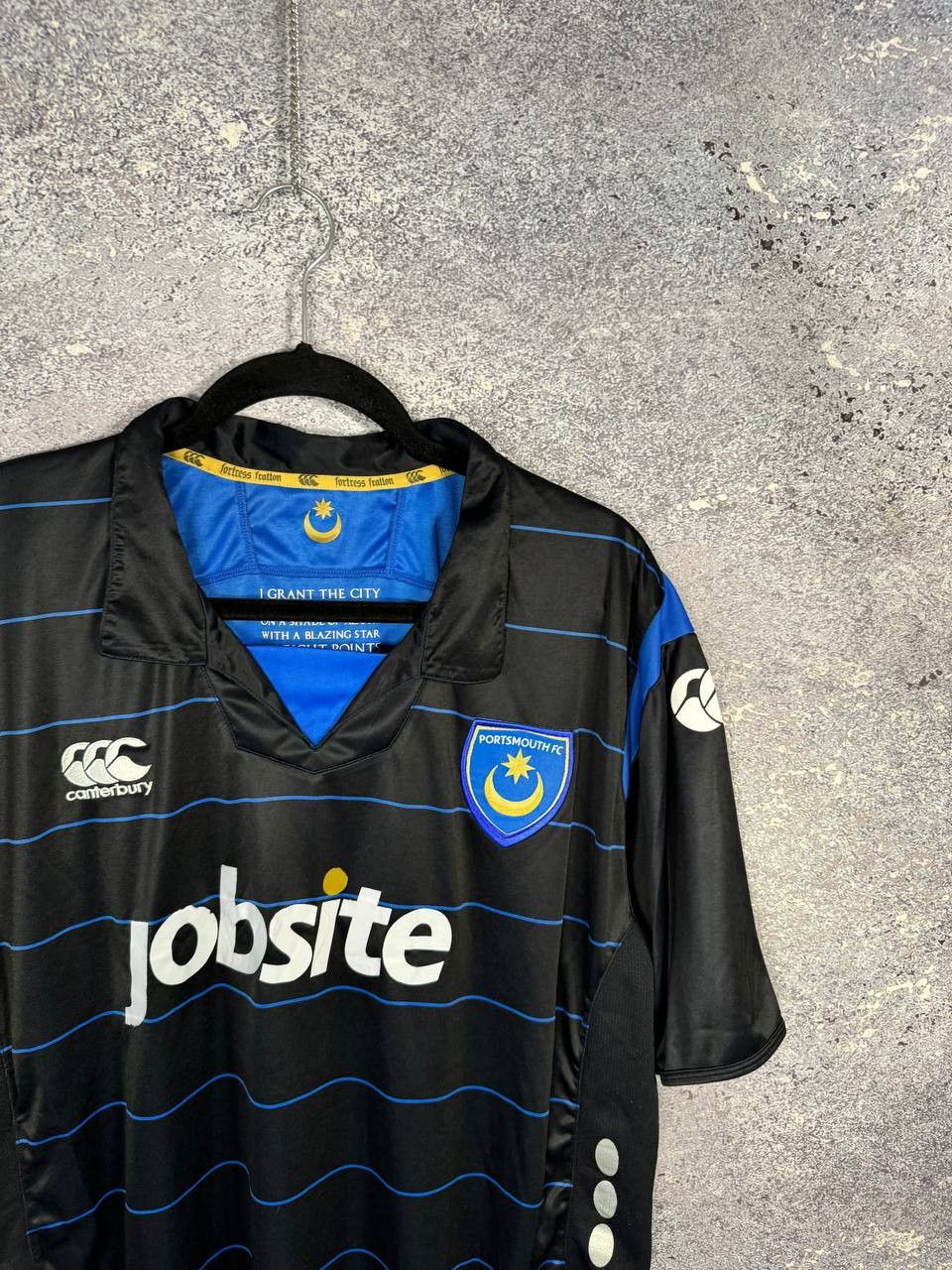 Canterbury of New Zealand × Vintage Vintage Portsmouth 2009/10 Canterbury Soccer Jersey Size US XL / EU 56 / 4 - 4 Thumbnail