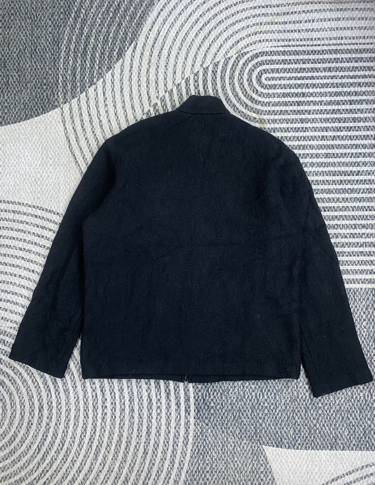 A.P.C. Vtg A.P.C Black Plain Zipper Jacket Size US S / EU 44-46 / 1 - 2 Thumbnail