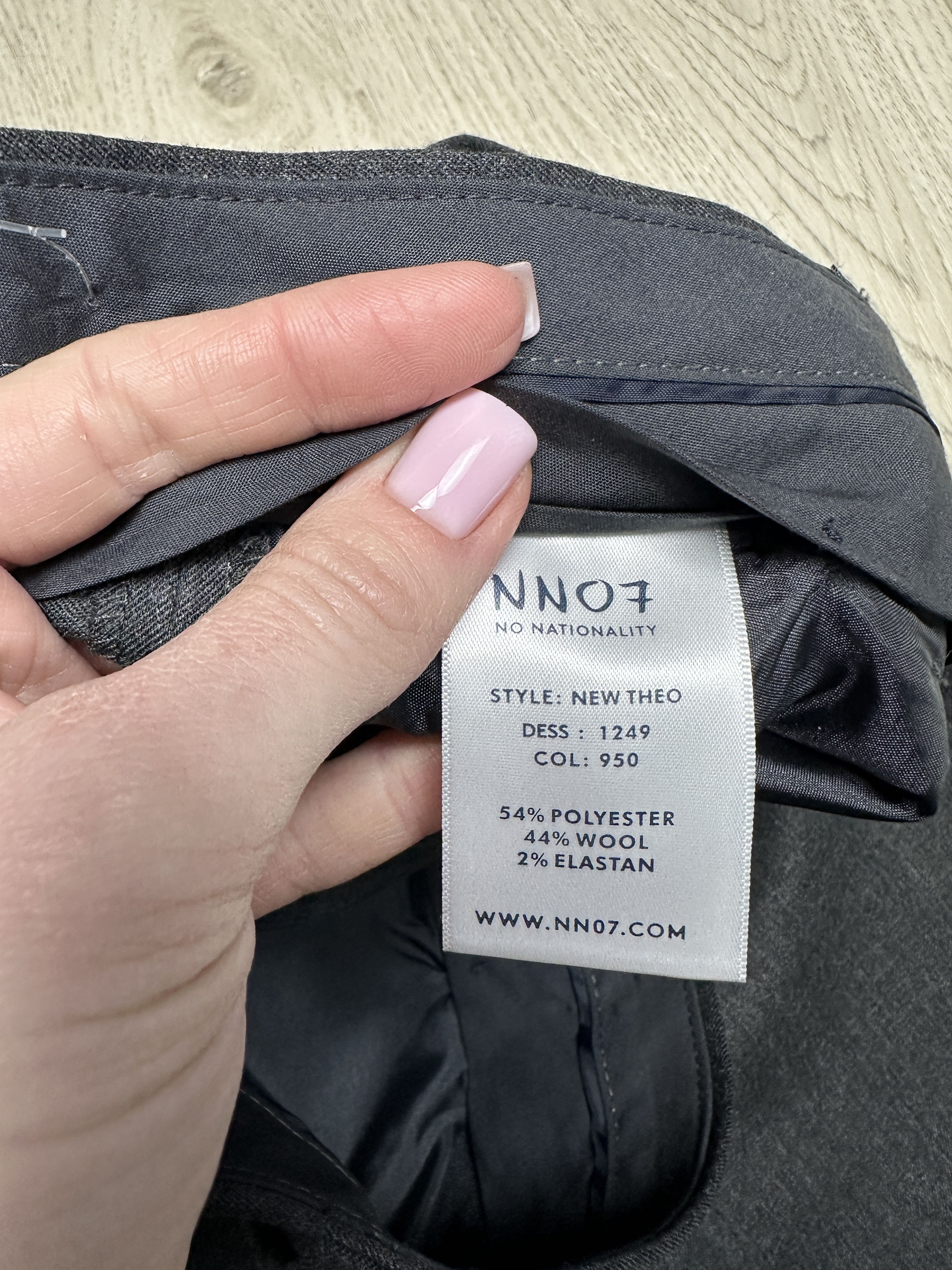 NN07 NEW!! Nn07 No Nationality Mens Wool Chino Pants Size US 29 - 7 Thumbnail