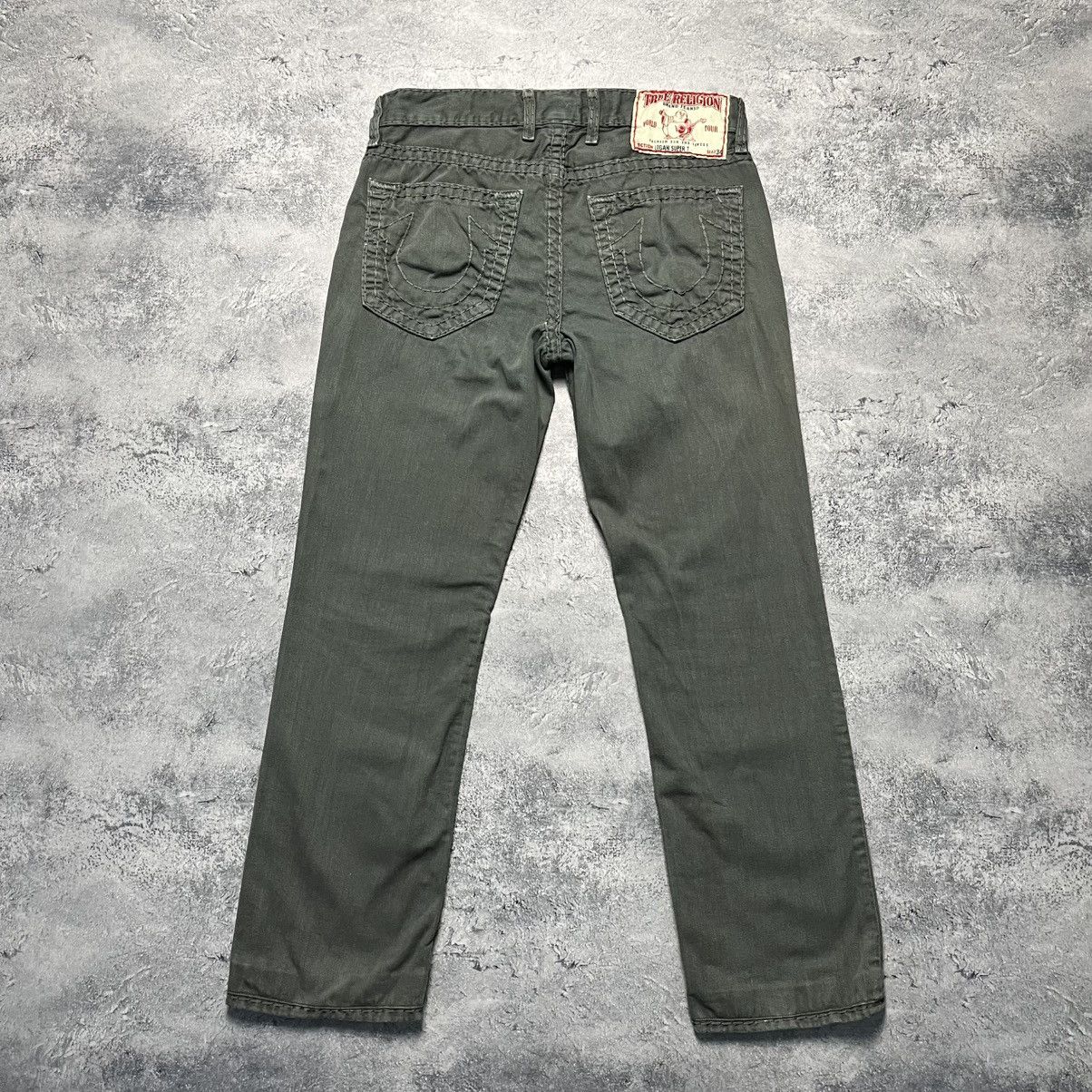 True Religion Vintage True Religion USA Logan Super T Grey Denim Jeans Y2K Size US 33 - 15 Thumbnail