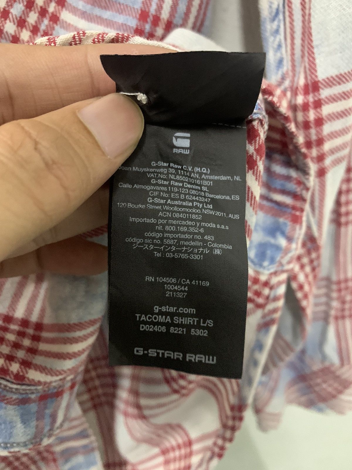 G-Star G-Star Tacoma Shirt Pearl Snap Flannel Size US S / EU 44-46 / 1 - 8 Thumbnail