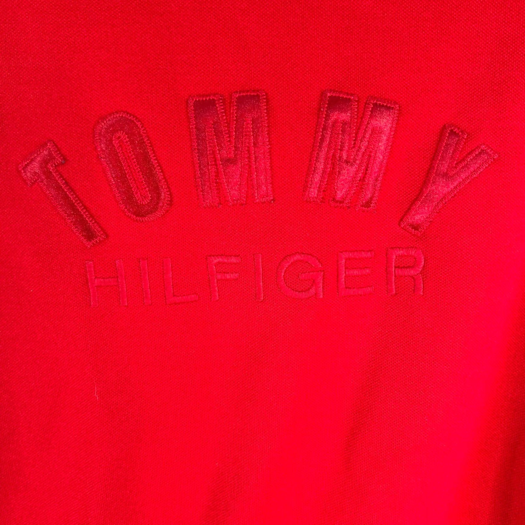 Tommy Hilfiger Tommy Hilfiger Softshell Jacket Mens XL Red BIG Embroidered Casual Size US XL / EU 56 / 4 - 7 Thumbnail