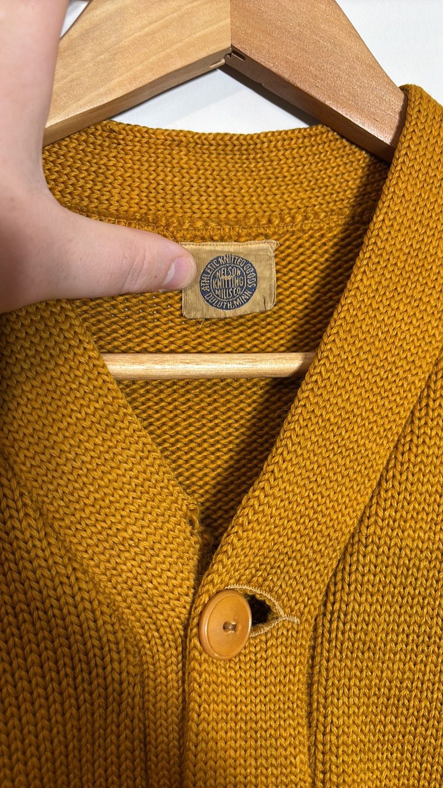 Vintage Vintage Nelson Knitting Mills Cardigan Size US S / EU 44-46 / 1 - 4 Thumbnail