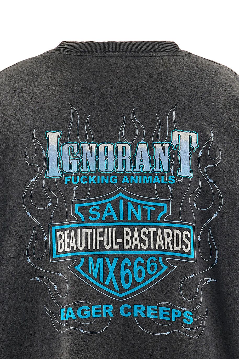 READYMADE × Saint Michael Saint Michael Harley Davidson Long Sleeve T-shirt Size US XXL / EU 58 / 5 - 4 Thumbnail