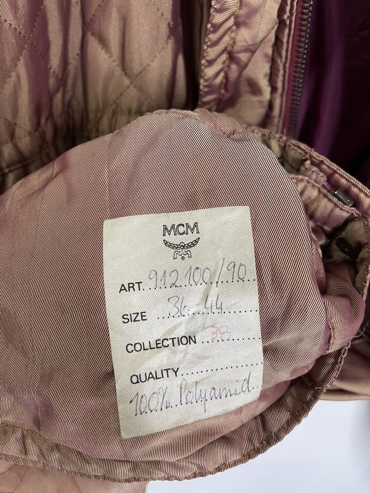 MCM VINTAGE BIGGEST LOGO MCM LEGERE HOODIES JACKET Size US M / EU 48-50 / 2 - 4 Thumbnail