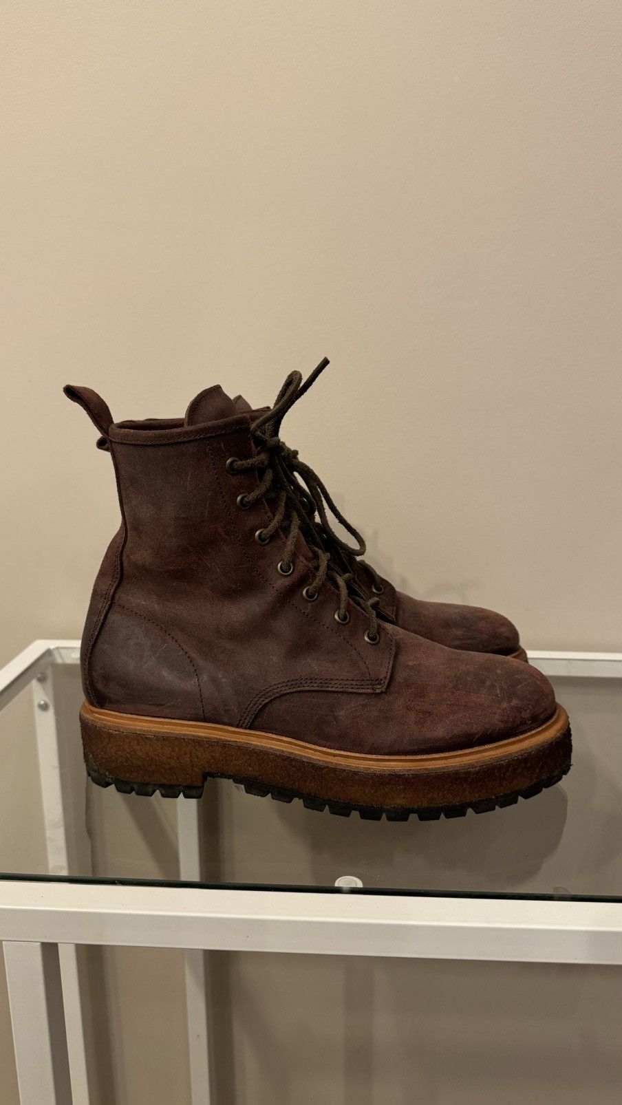 Vibram Punto Pigro Vibram boots leather like new rock avant Garde Size US 9 / IT 39 - 3 Thumbnail