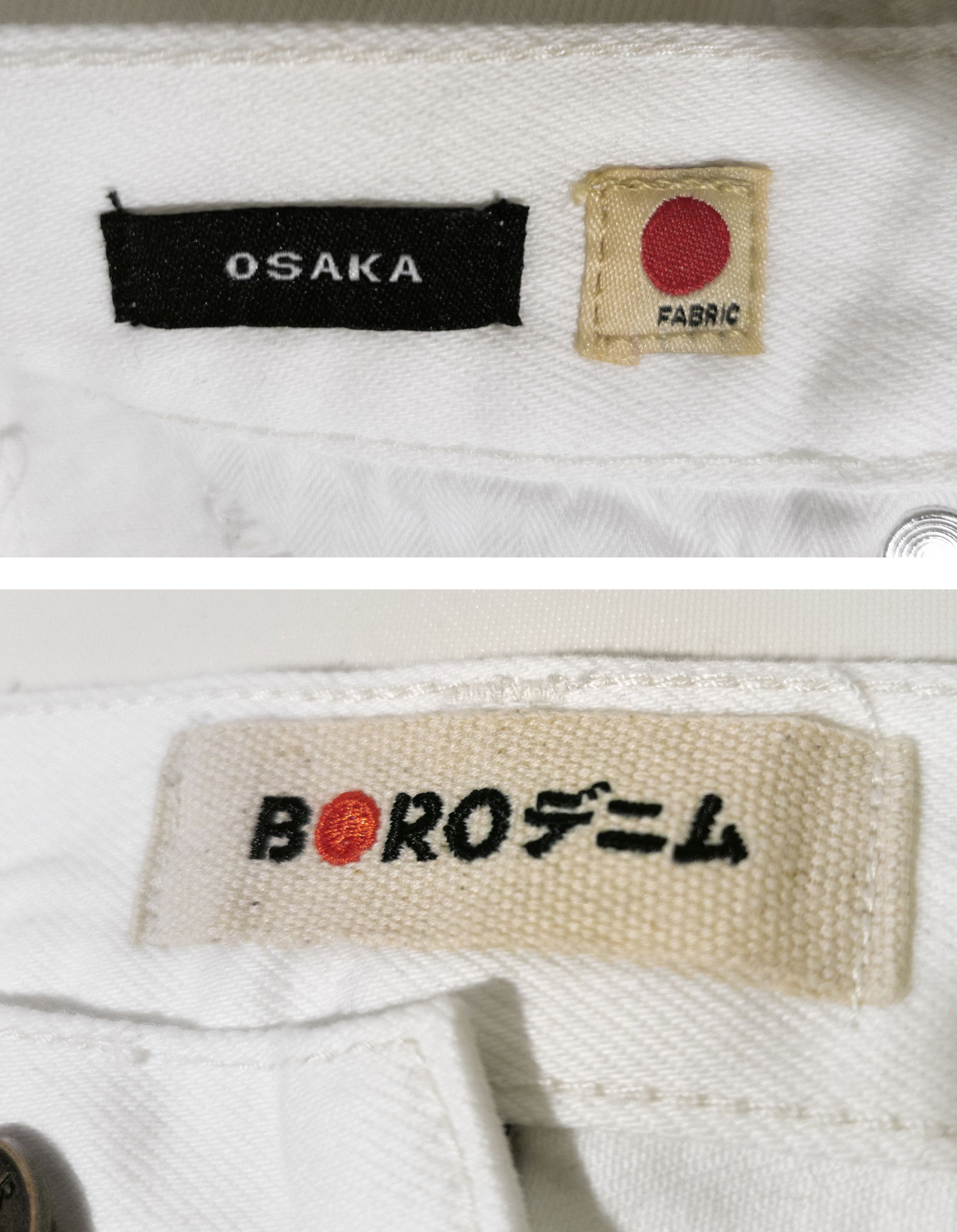 BORO Denim MSRP 340€ Selvedge Boyfriend Jeans Levis 501 Style Japanese Size 33" - 11 Thumbnail
