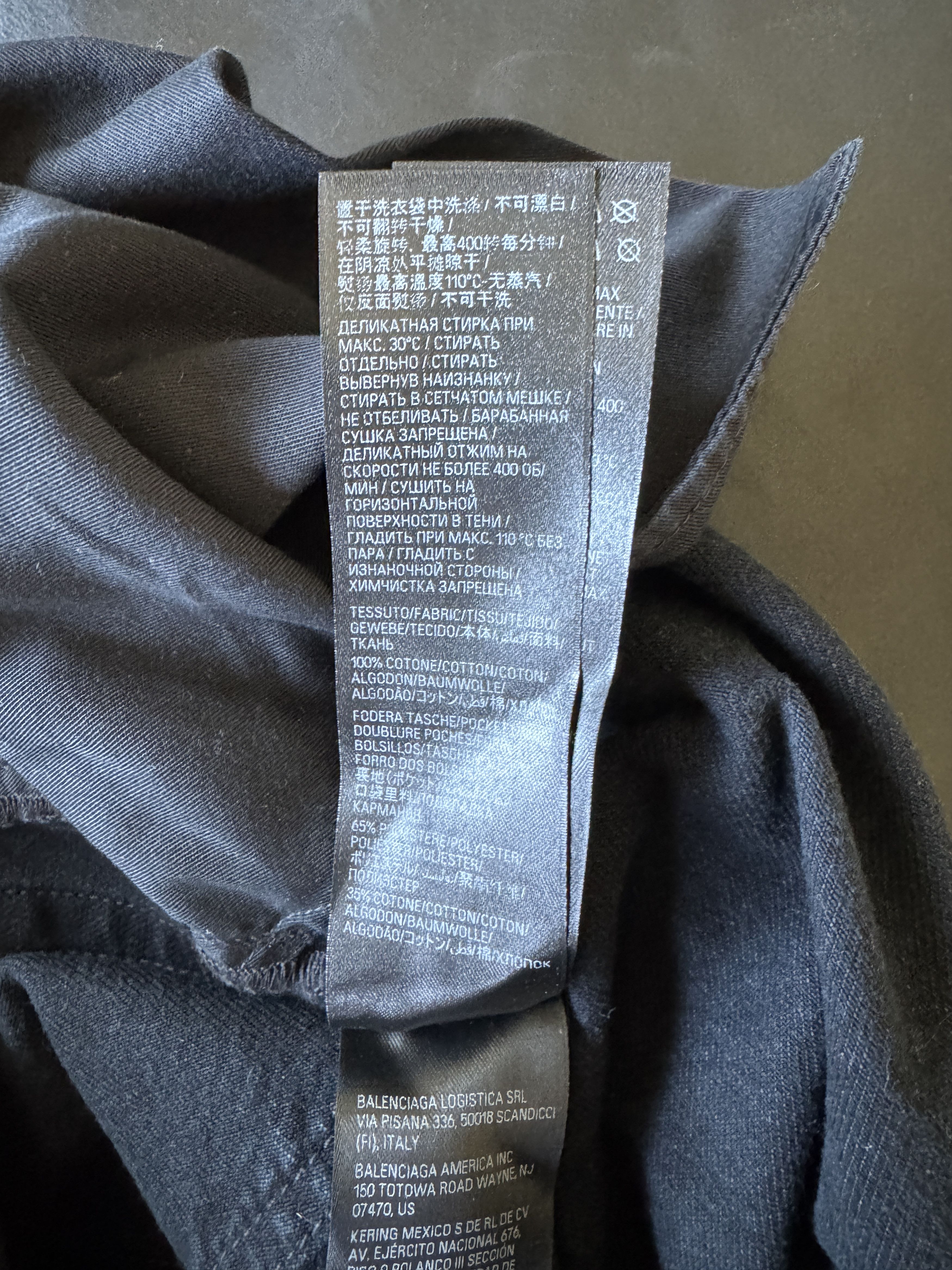 Balenciaga Destroyed Black Denim Jeans Size US 34 / EU 50 - 22 Thumbnail