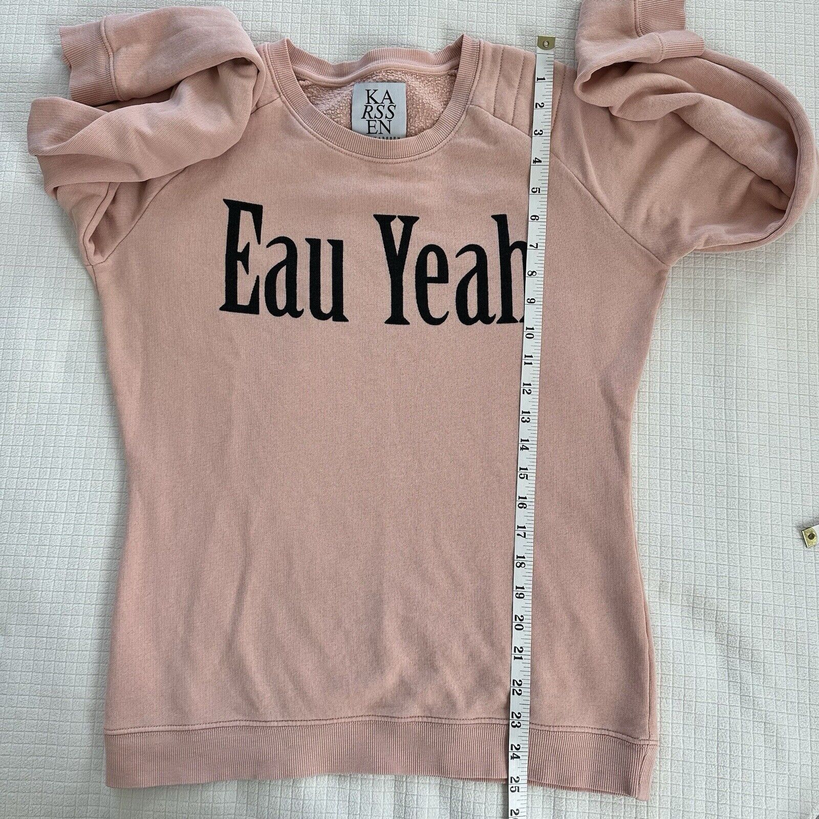 Other Zoe Karssen Eau Yeah Peach Sweatshirt Size Medium Size M / US 6-8 / IT 42-44 - 7 Thumbnail