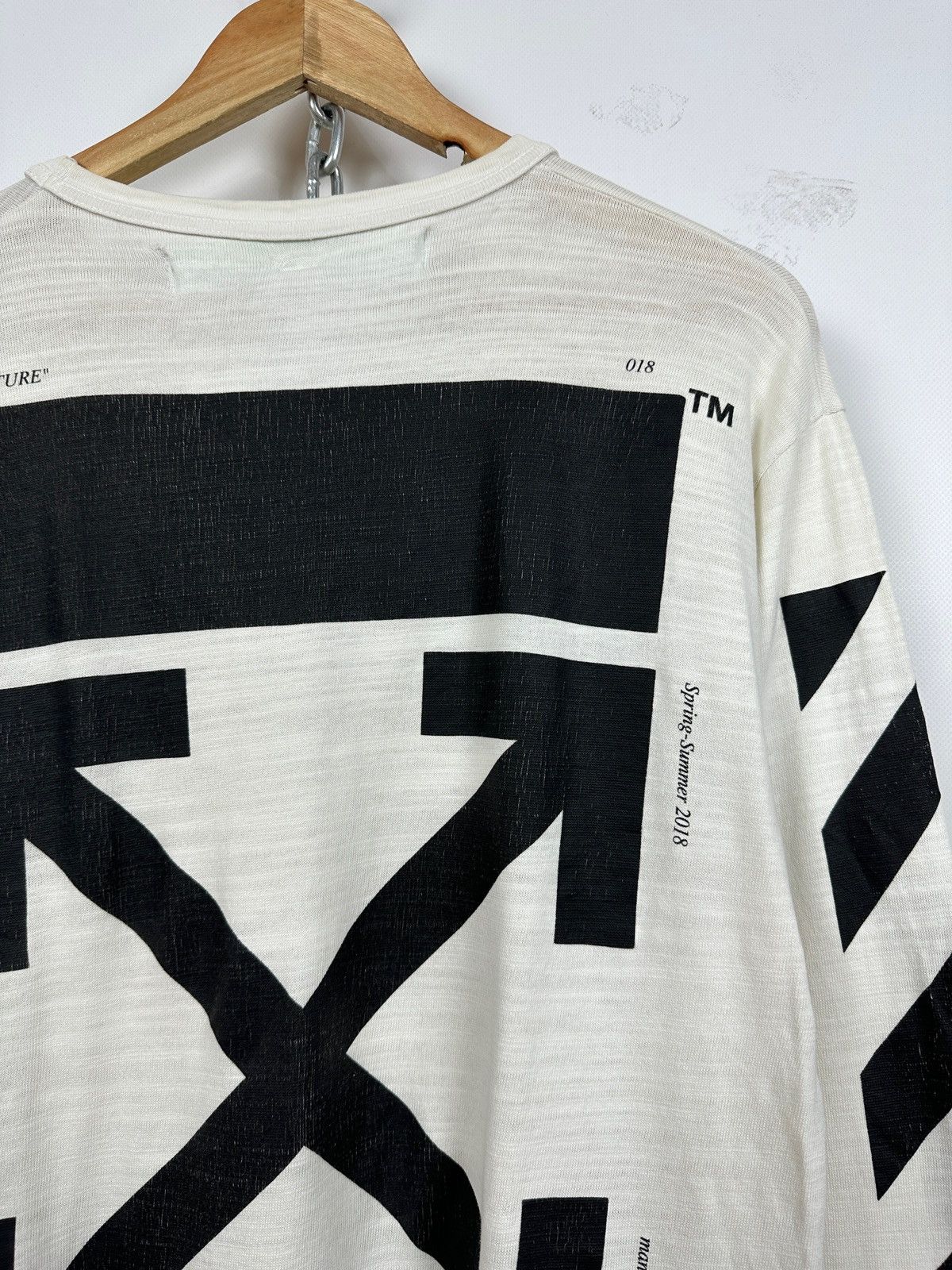 Off-White Off-White Mona Lisa Temperature Long Sleeve Shirt Size US M / EU 48-50 / 2 - 17 Thumbnail