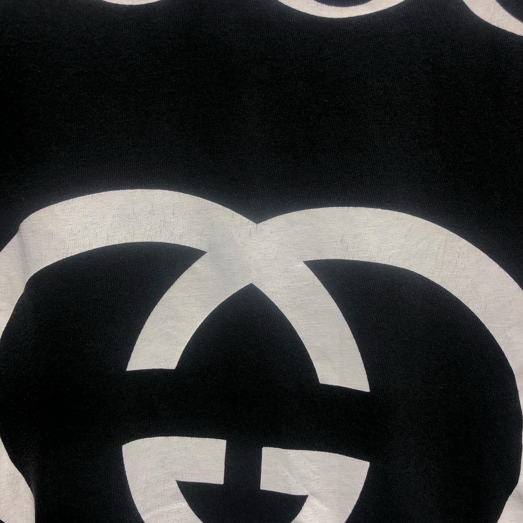 Gucci Gucci GG logo interlocking tee Size US L / EU 52-54 / 3 - 8 Thumbnail
