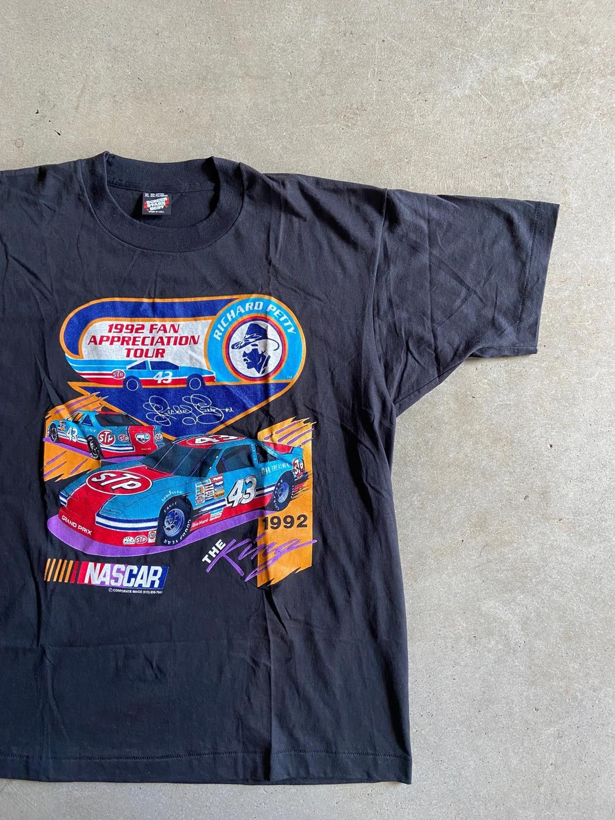 Other VTG Richard Petty 12 Fan Appreciation Tour Nascar Tee Sz XL Size US XL / EU 56 / 4 - 3 Thumbnail