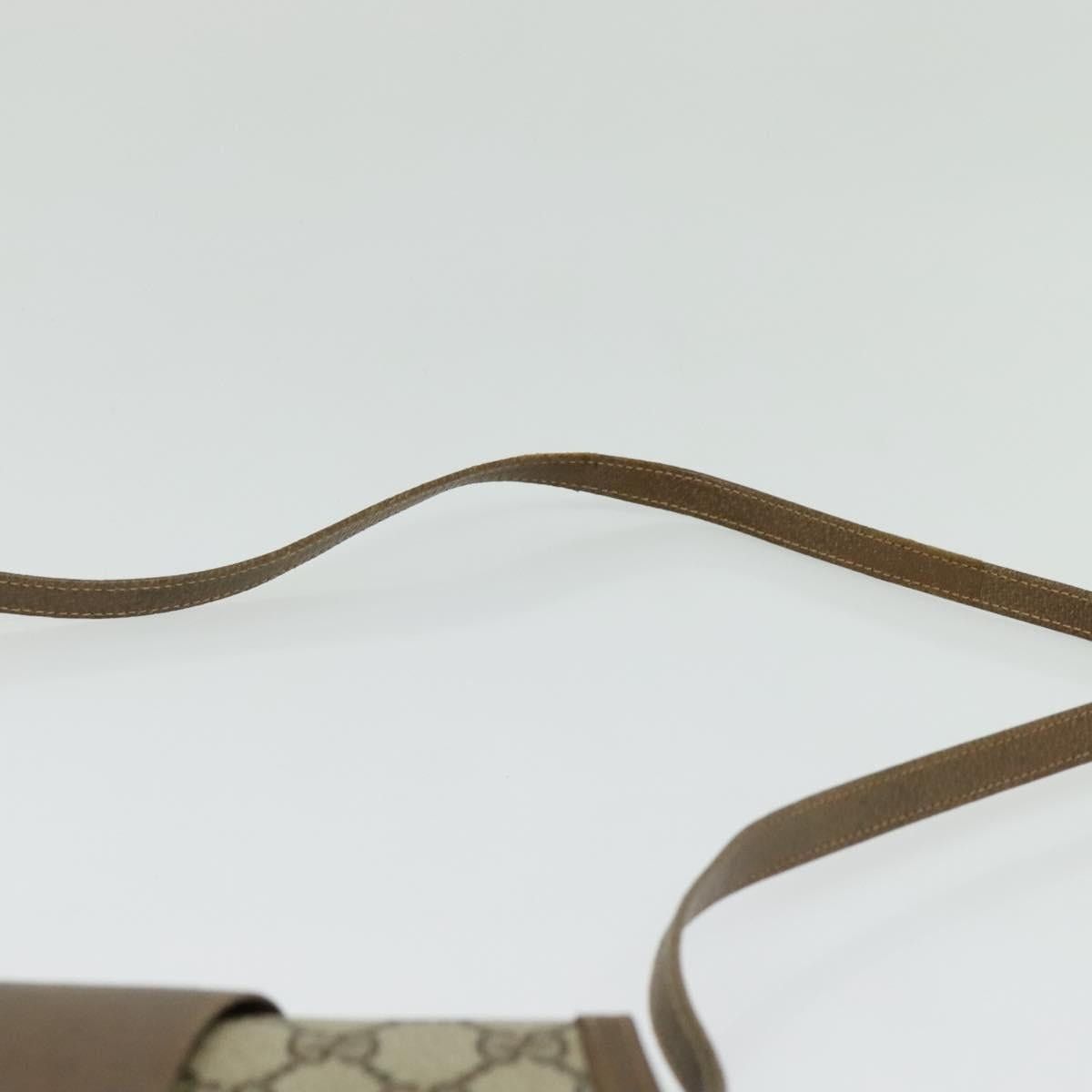 Gucci GUCCI GG Supreme Shoulder Bag Pvc Beige Gold Size ONE SIZE - 8 Thumbnail