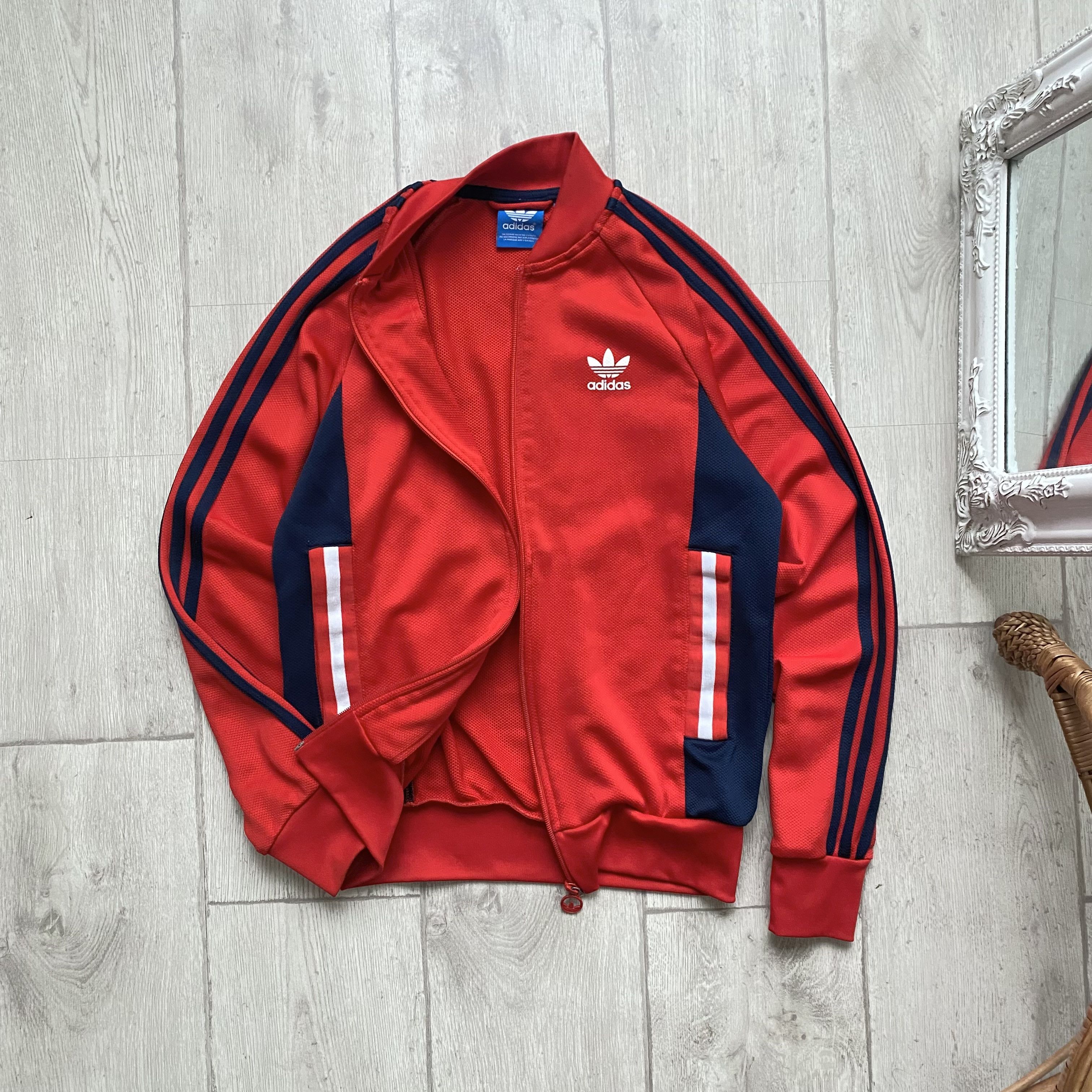 Adidas Vintage 2000s Adidas Track Jacket Bomber Y2K Size US S / EU 44-46 / 1 - 7 Thumbnail