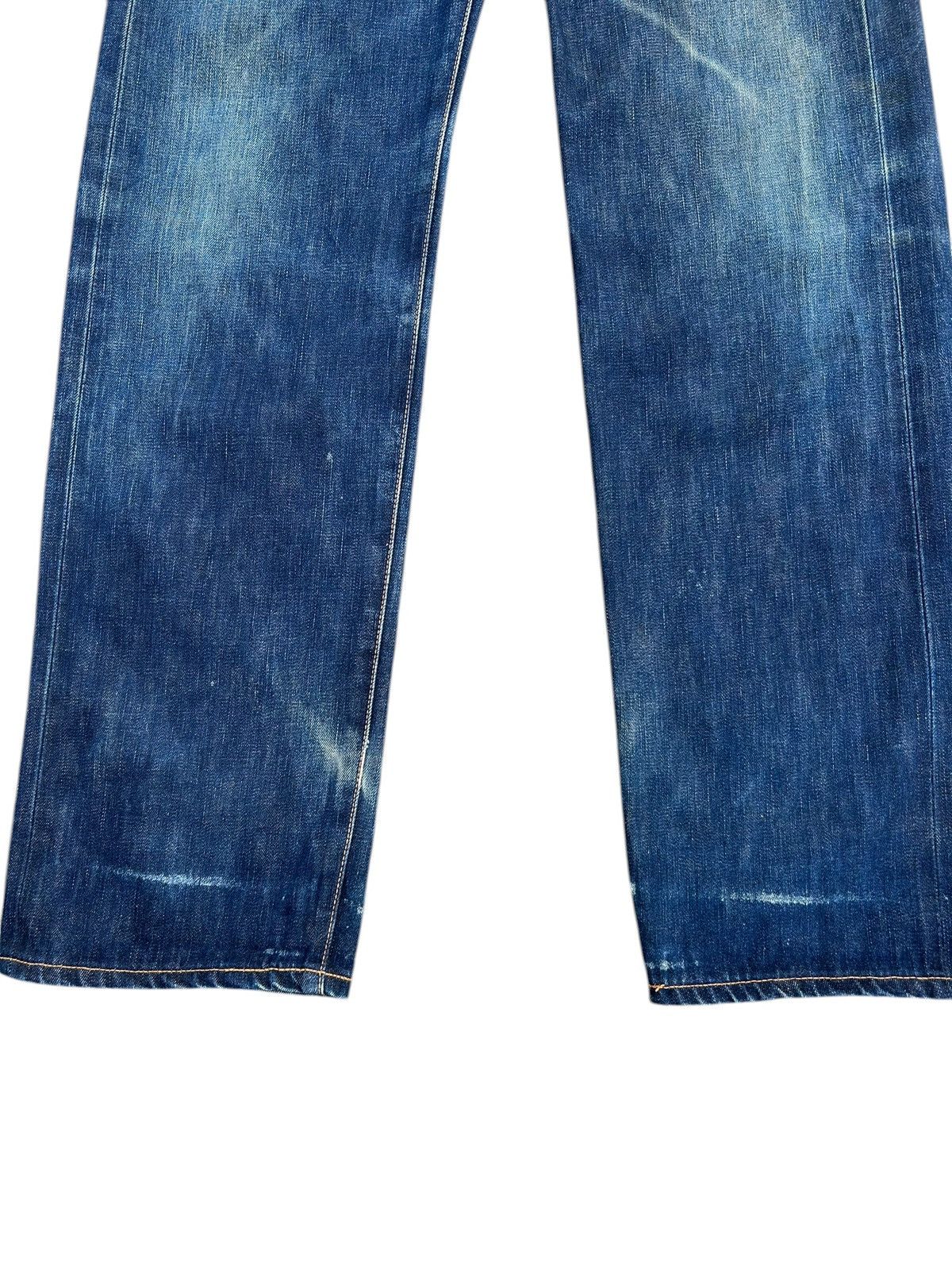 Kapital Vintage Edwin 505X Selvedge Distressed Denim Jeans Size US 32 / EU 48 - 7 Thumbnail