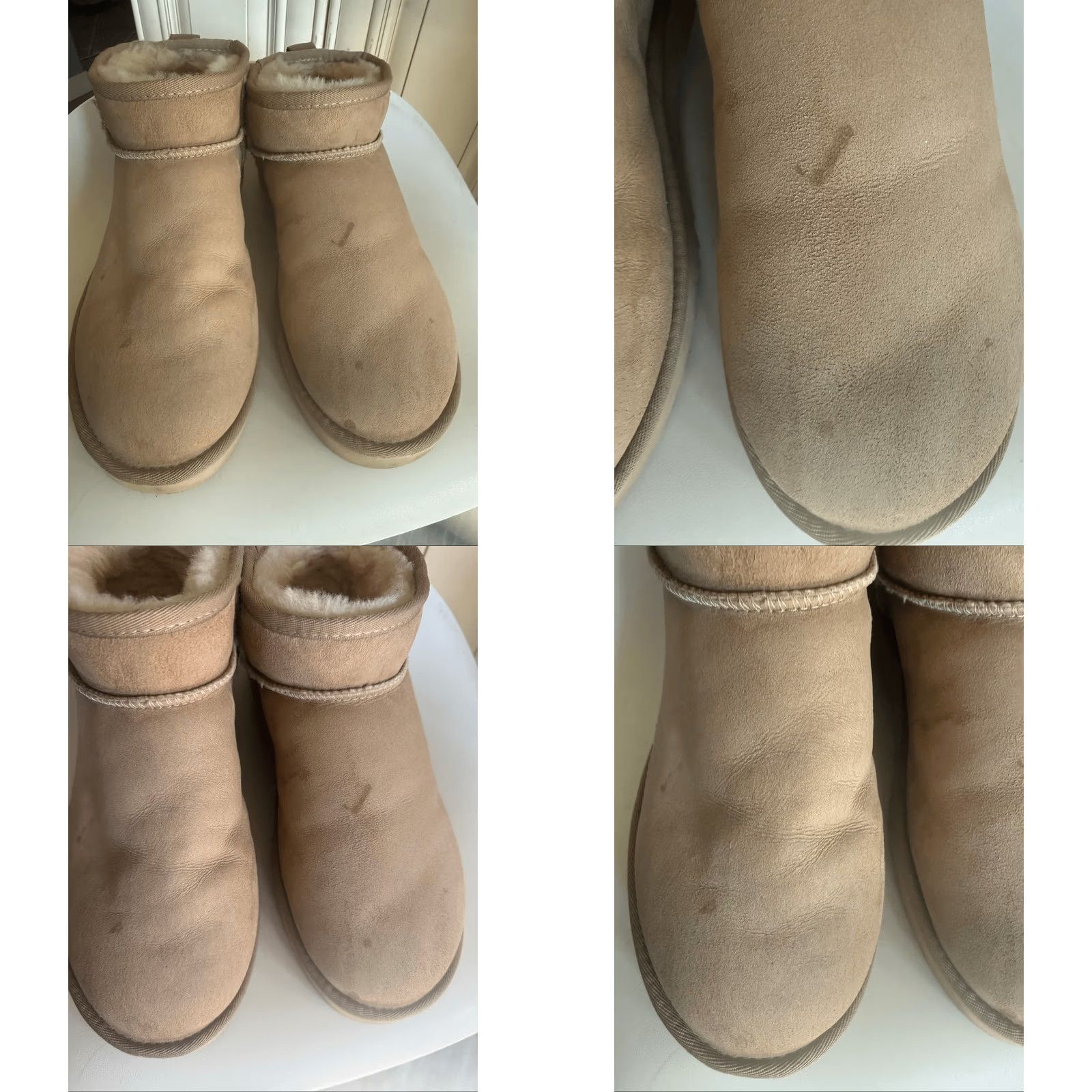 Ugg UGG Womens Suede Classic Ultra Mini Ankle Boot Tan Size 10 Size US 10 / IT 40 - 9 Thumbnail