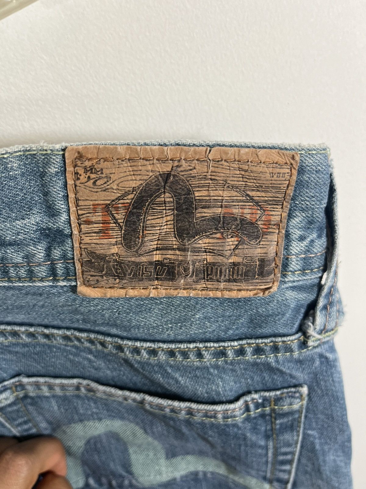 Evisu Evisu Puma Denim Size US 30 / EU 46 - 7 Thumbnail