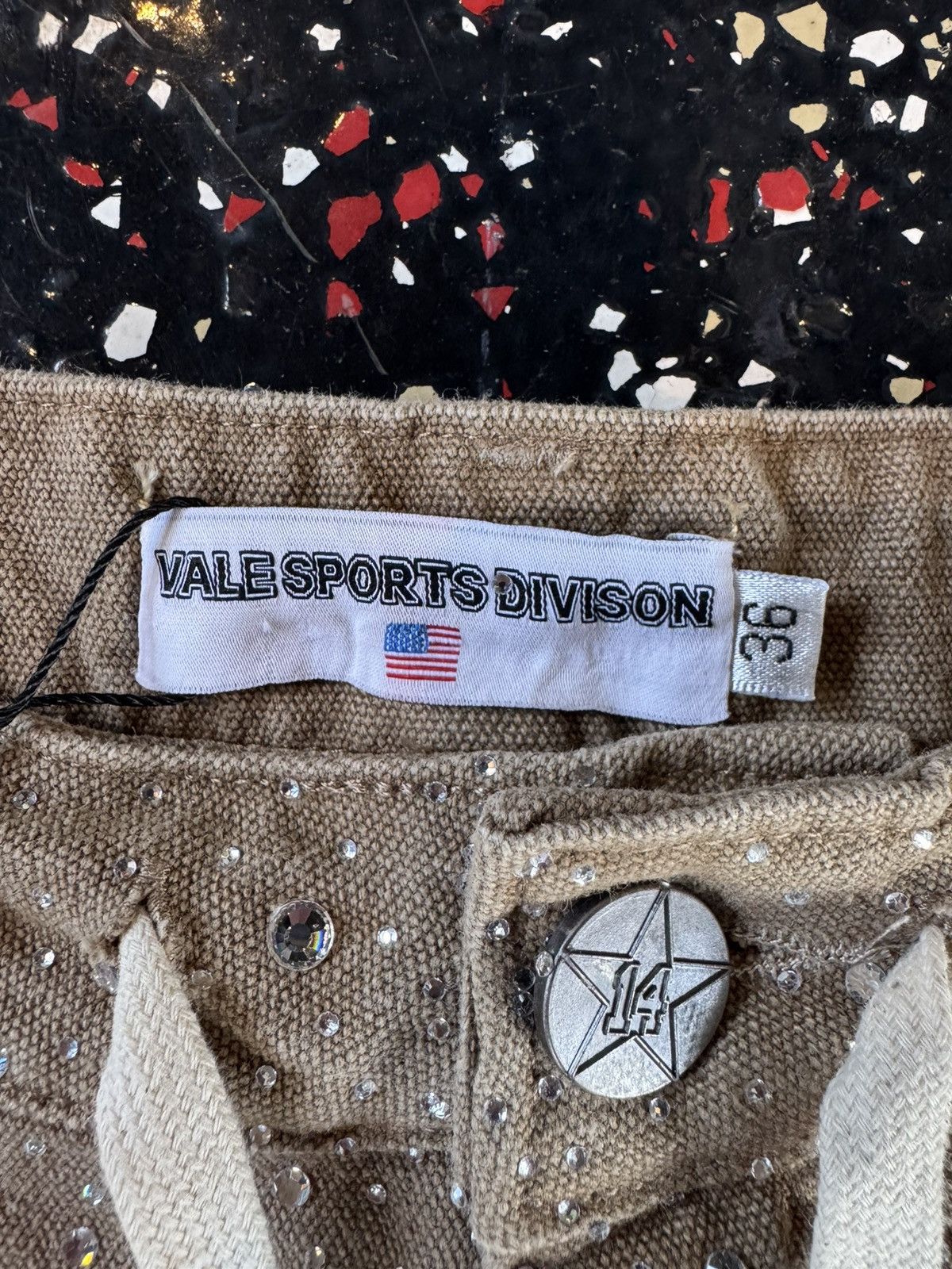 Vale Vale Sand Pearl Jorts Size US 36 / EU 52 - 3 Thumbnail