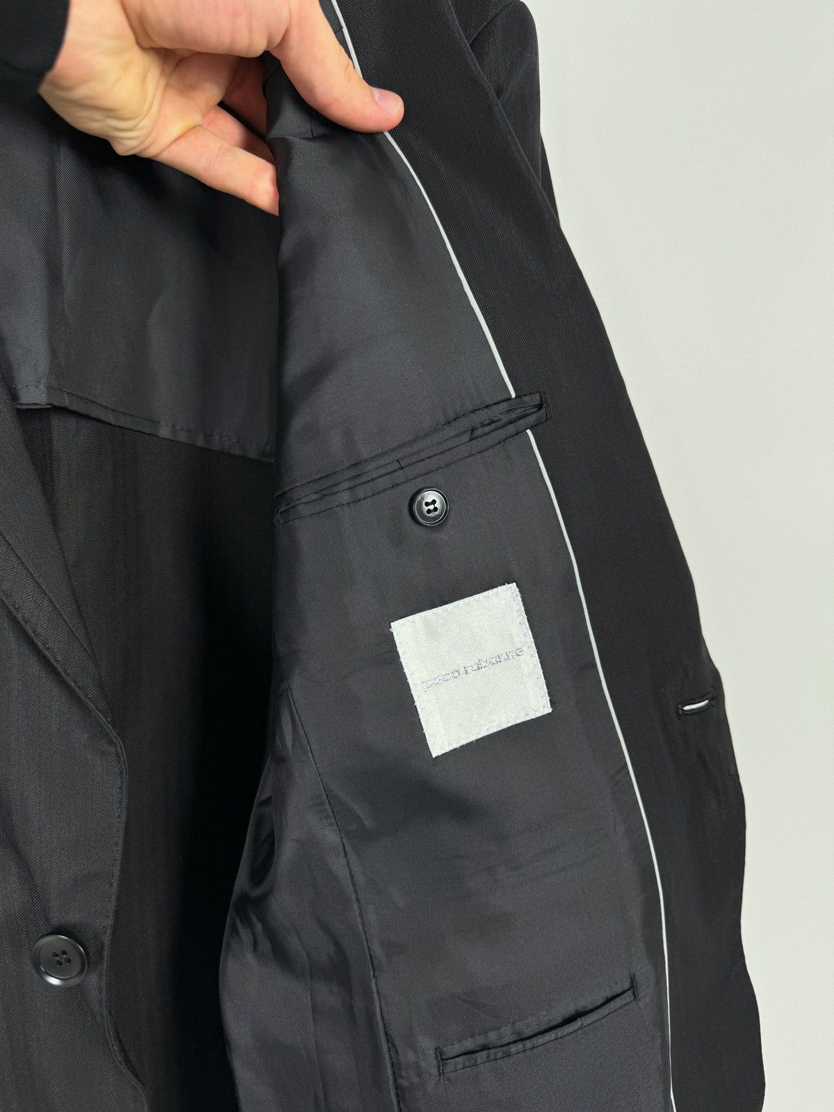 Other Paco Rabanne Black Blazer Jacket Size 42R - 10 Thumbnail