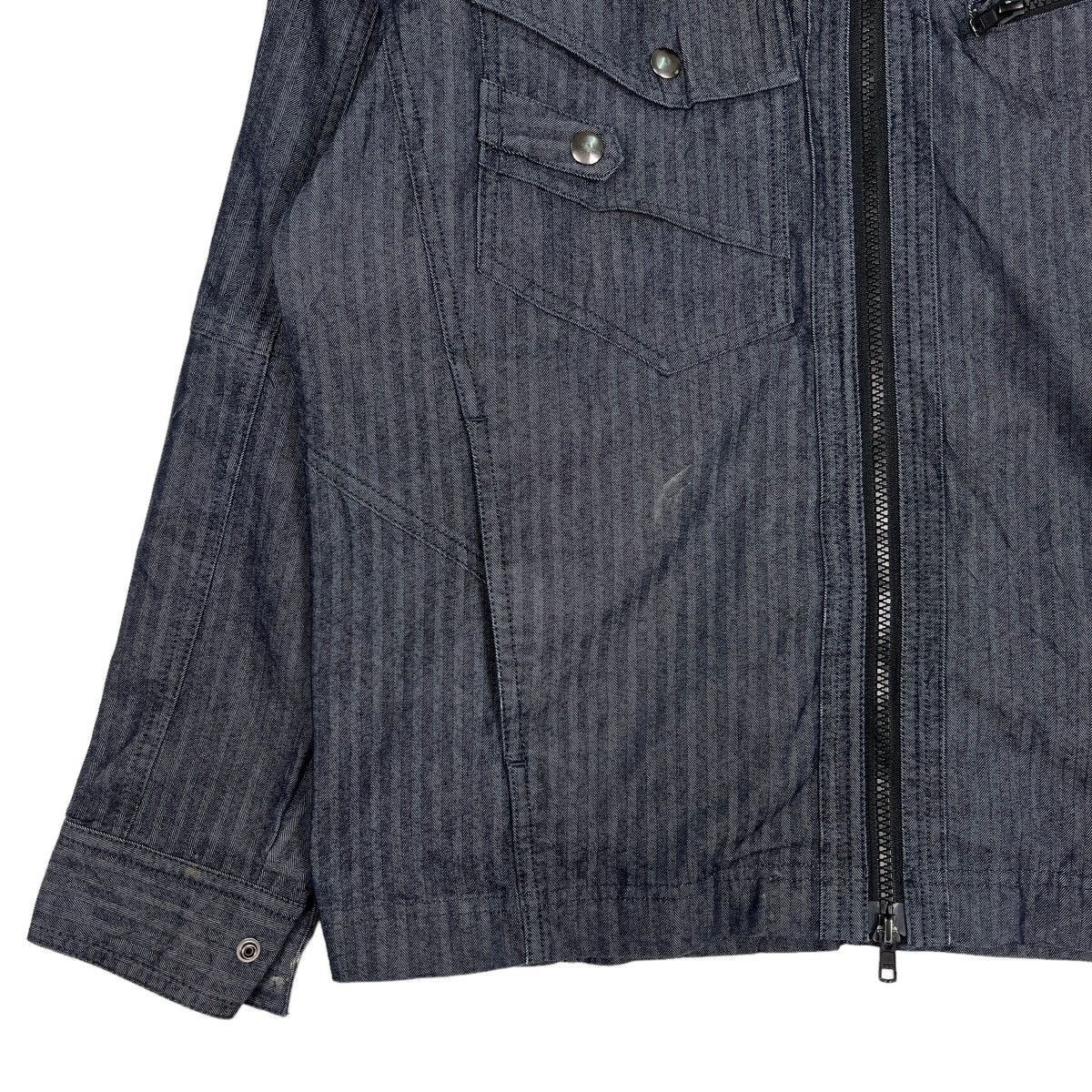 Japanese Brand 🔥 KUROCKERS STRIPE WORKER MODERN JACKET Size US L / EU 52-54 / 3 - 4 Thumbnail