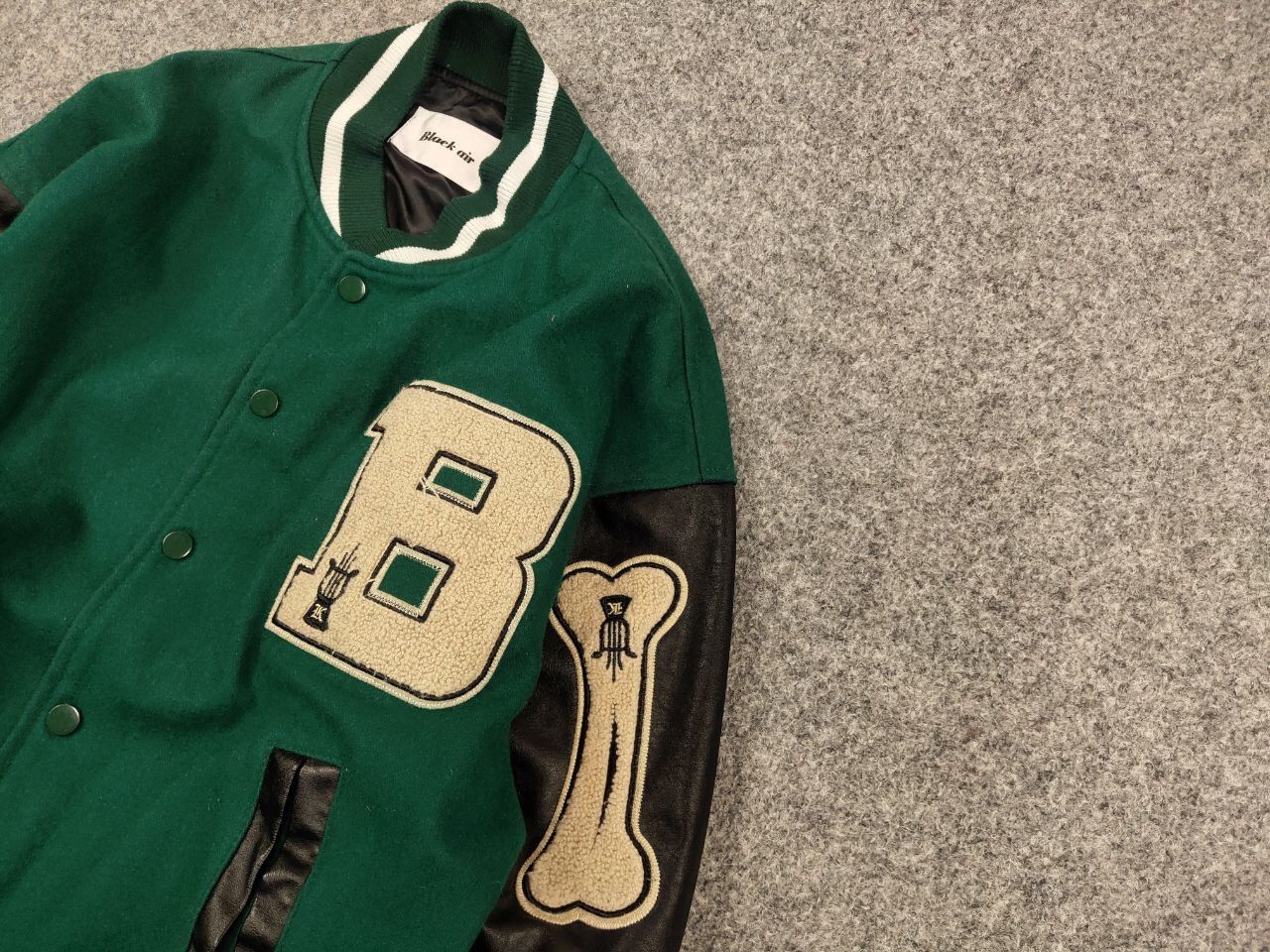 Japanese Brand Vintage Bones Japan Skeleton Letterman Varsity Bomber Jacket Size US S / EU 44-46 / 1 - 4 Thumbnail