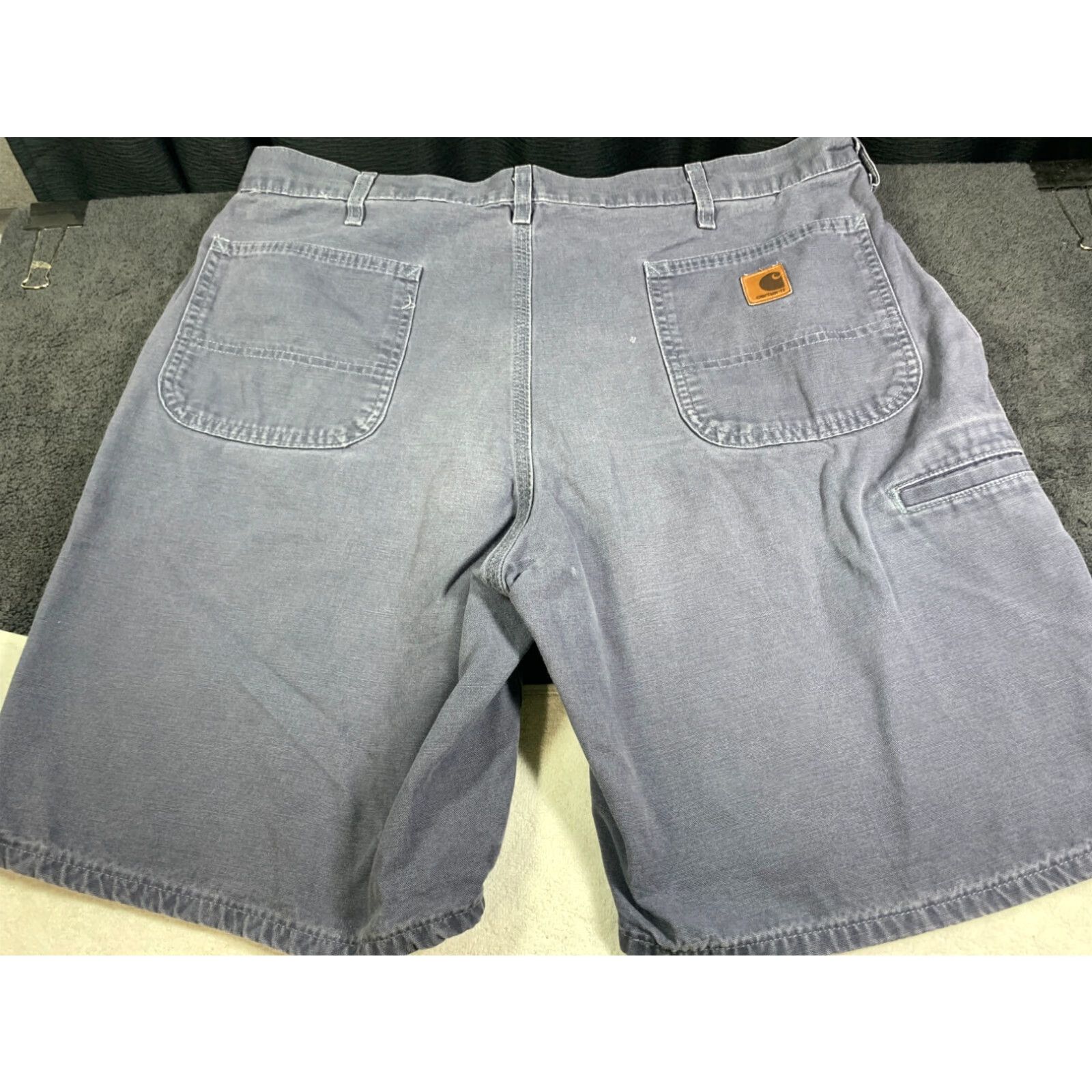 Carhartt Carhartt Relaxed Fit Mens Blue Gray Cargo Shorts Size 40 Size US 40 / EU 56 - 2 Thumbnail