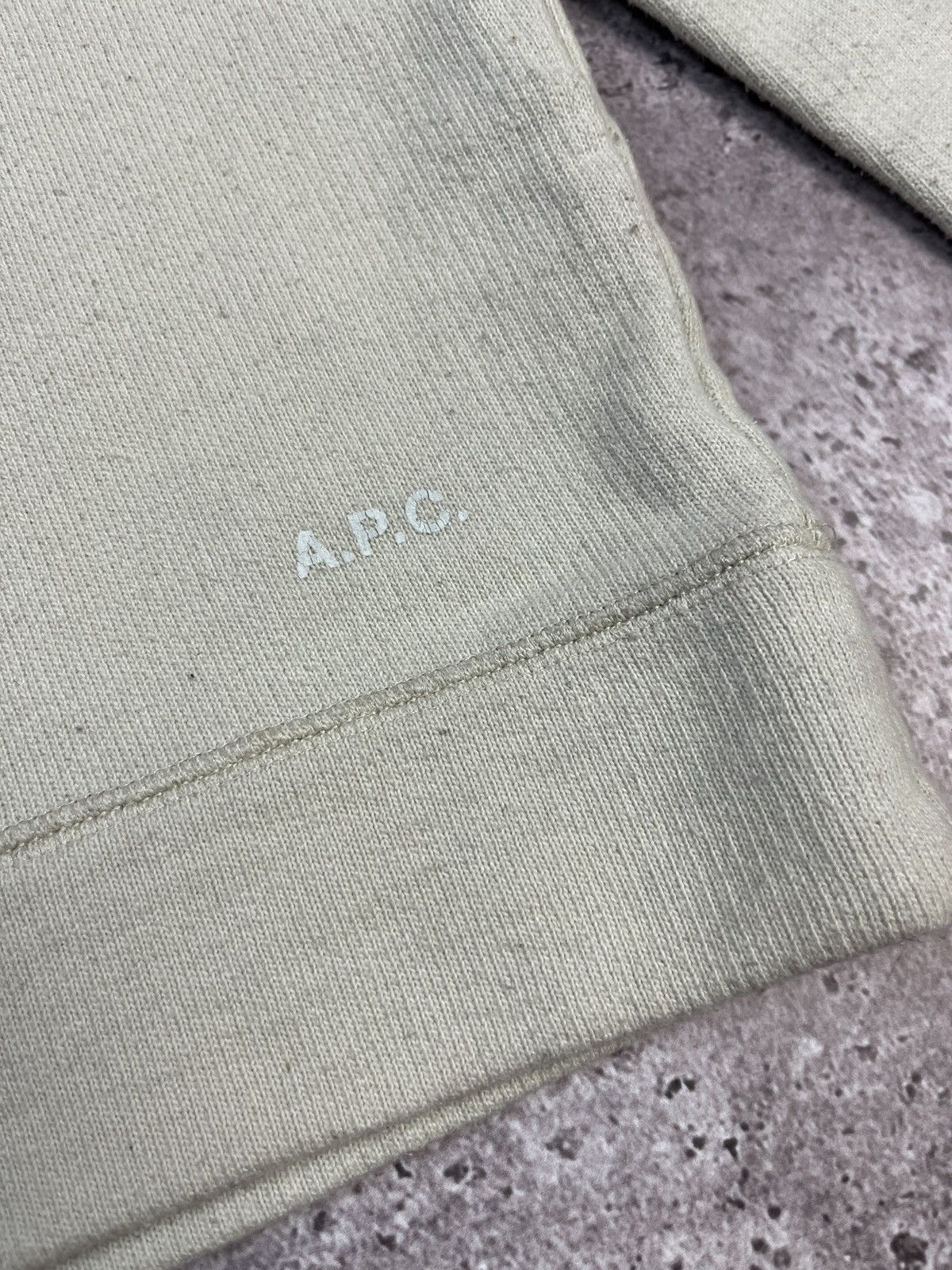 A.P.C. A.P.C. Logo Sweatshirt Size L / US 10 / IT 46 - 5 Thumbnail