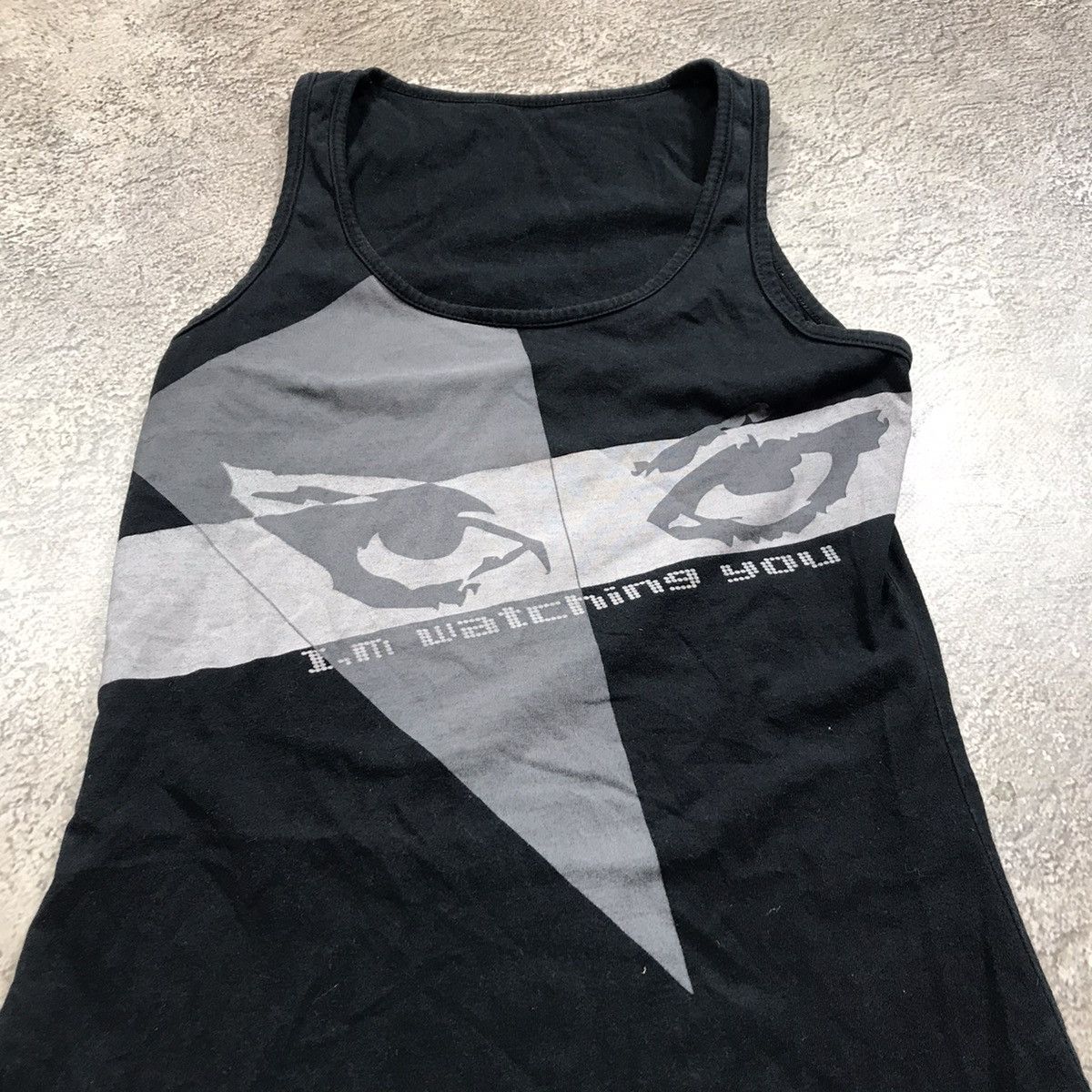 Vintage Vintage 90s Graphic Tank Top Y2K Streetwear Skate Small Boxy Size S / US 4 / IT 40 - 3 Thumbnail