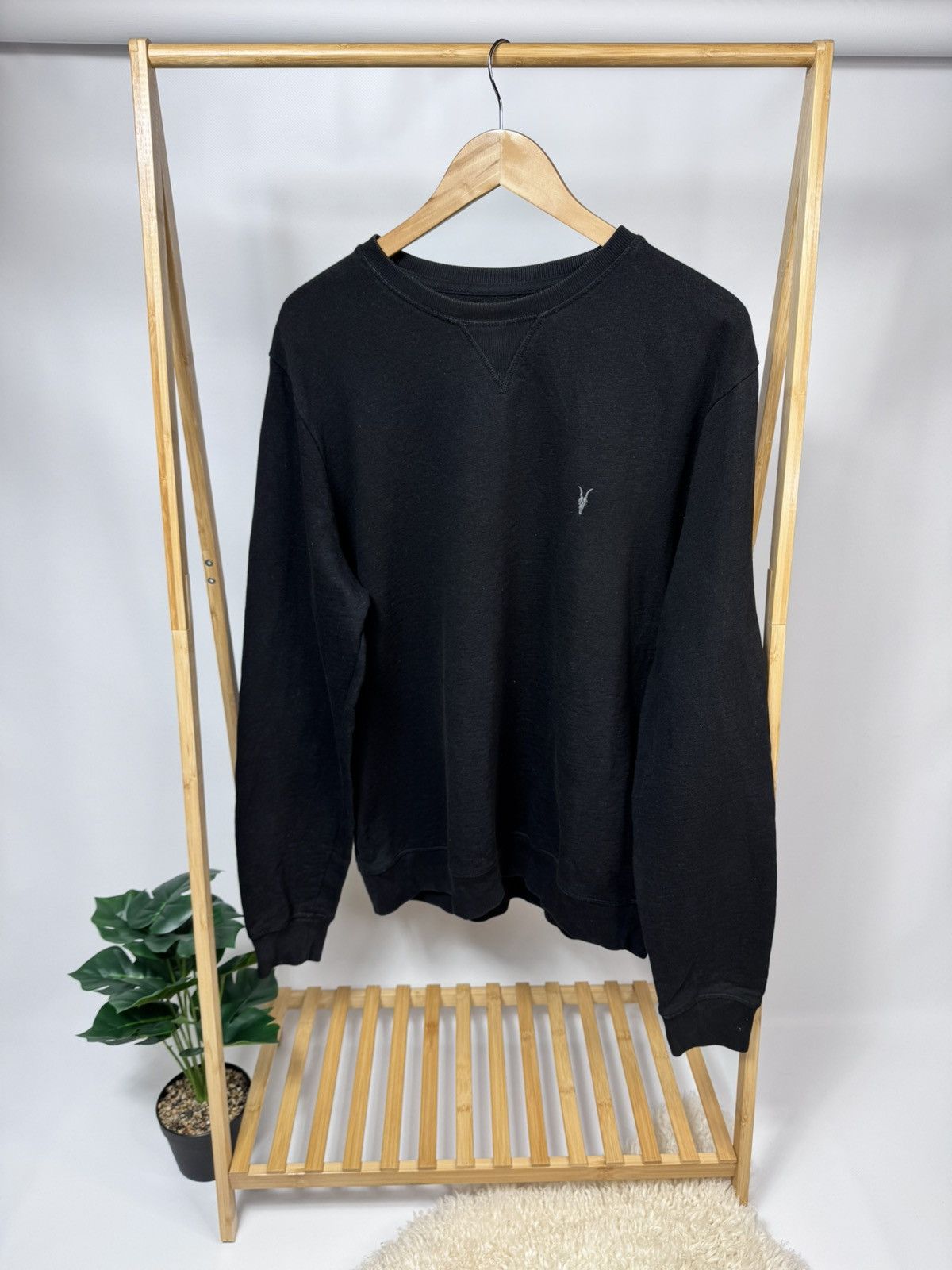 Allsaints Allsaints Wilde Crew Basic Sweatshirt Men’s size L-XL Size US XL / EU 56 / 4 - 1 Thumbnail