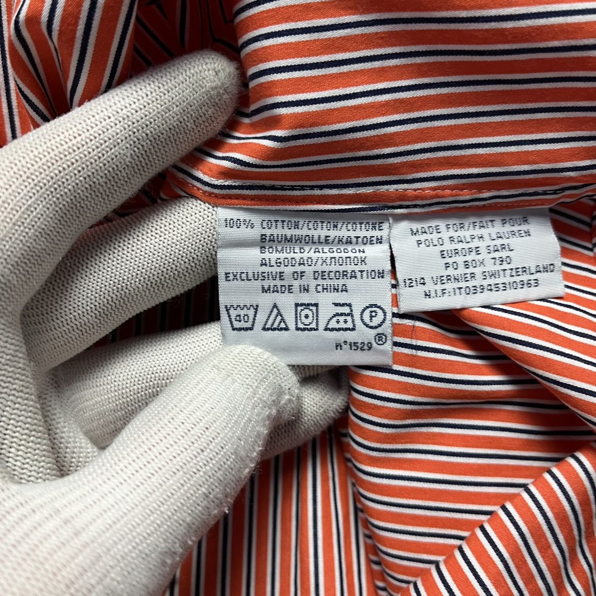 Polo Ralph Lauren Vintage Polo Ralph Lauren Striped Shirt Button Down Size US XL / EU 56 / 4 - 6 Thumbnail