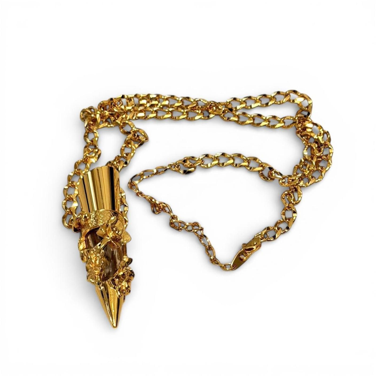 Other Gold POLA perfume spike / spikey bottle necklace Size ONE SIZE - 1 Thumbnail