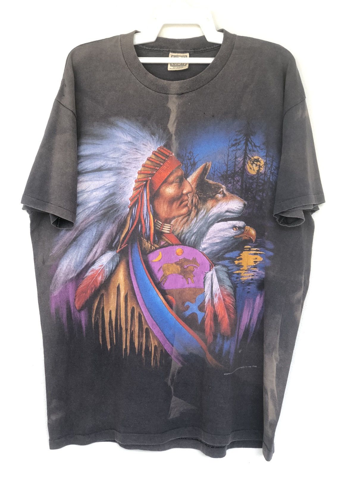 Vintage Vintage 90s NATIVE And NATURE Together Size US XL / EU 56 / 4 - 1 Thumbnail