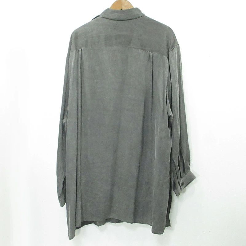 Yohji Yamamoto Yohji Yamamoto POUR HOMME Asymmetrical spare collar blouse Size US L / EU 52-54 / 3 - 2 Thumbnail