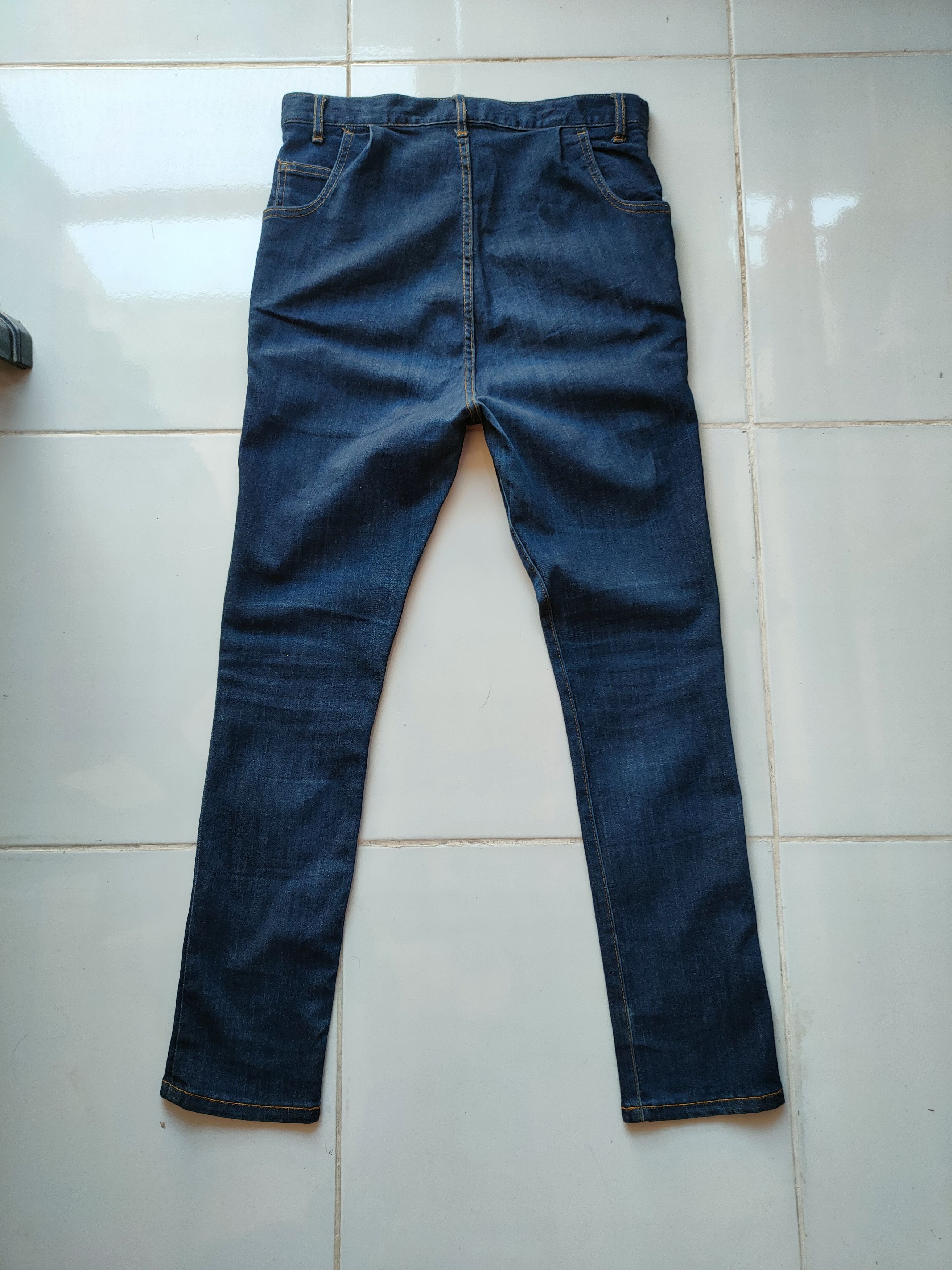 mercibeaucoup ISSEY MIYAKE DENIM SKINNY BUSH PANTS Size US 30 / EU 46 - 8 Thumbnail