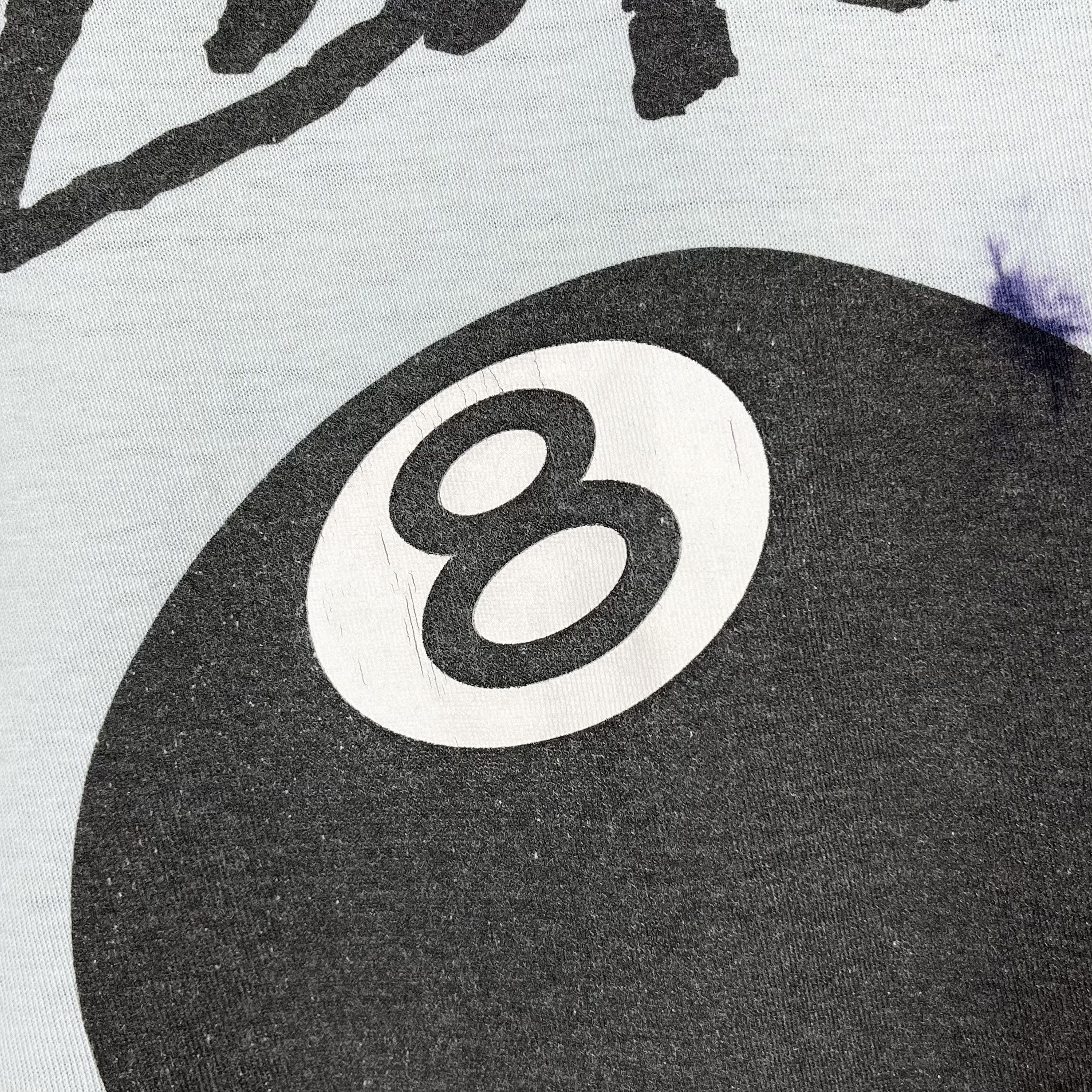 Stussy Vintage Stussy 8 Ball Big Logo Tie-Dye T Shirt 2000’s Size US L / EU 52-54 / 3 - 7 Thumbnail