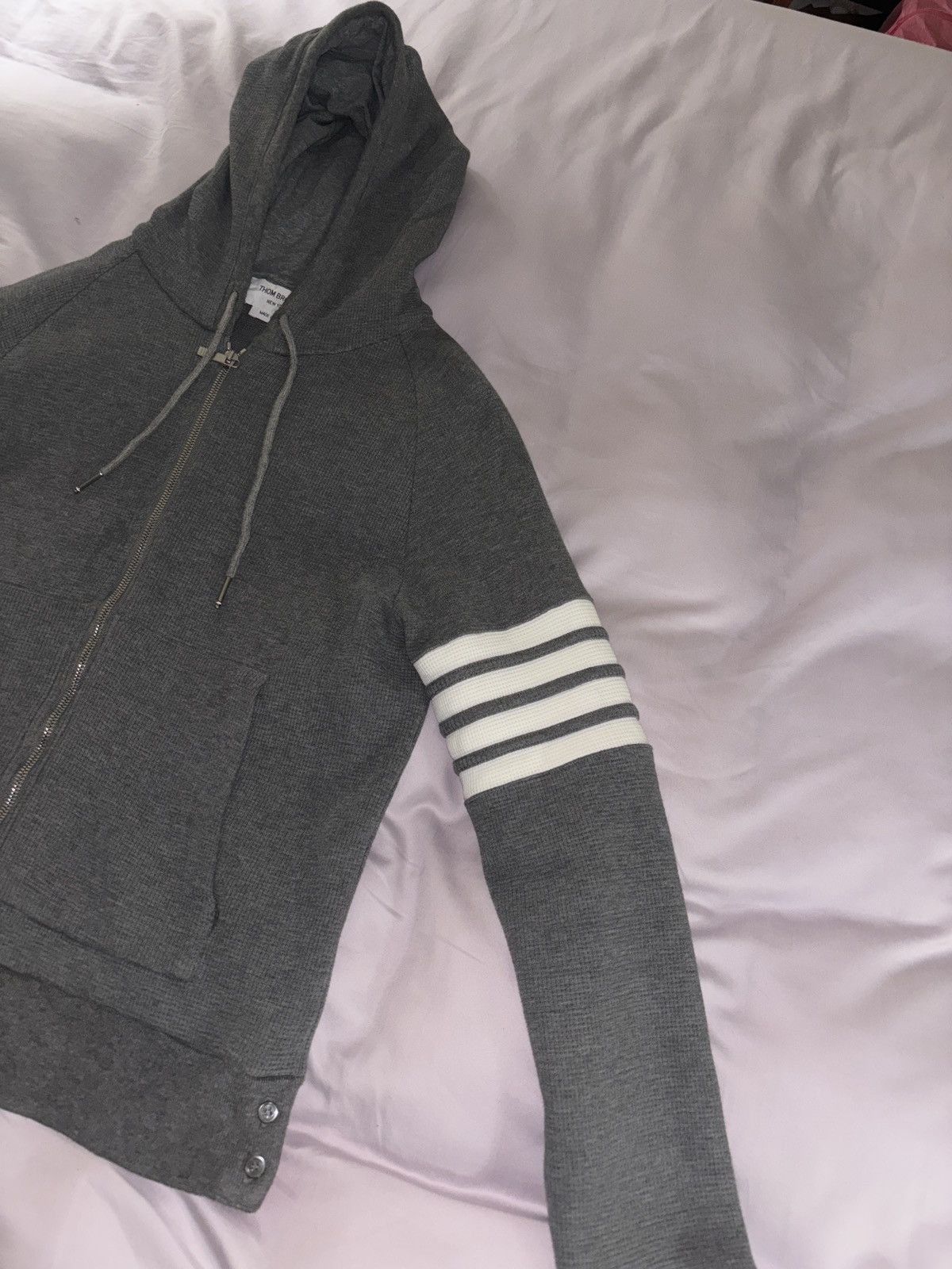 Thom Browne Thom browne three bar hoodie Size US M / EU 48-50 / 2 - 2 Thumbnail