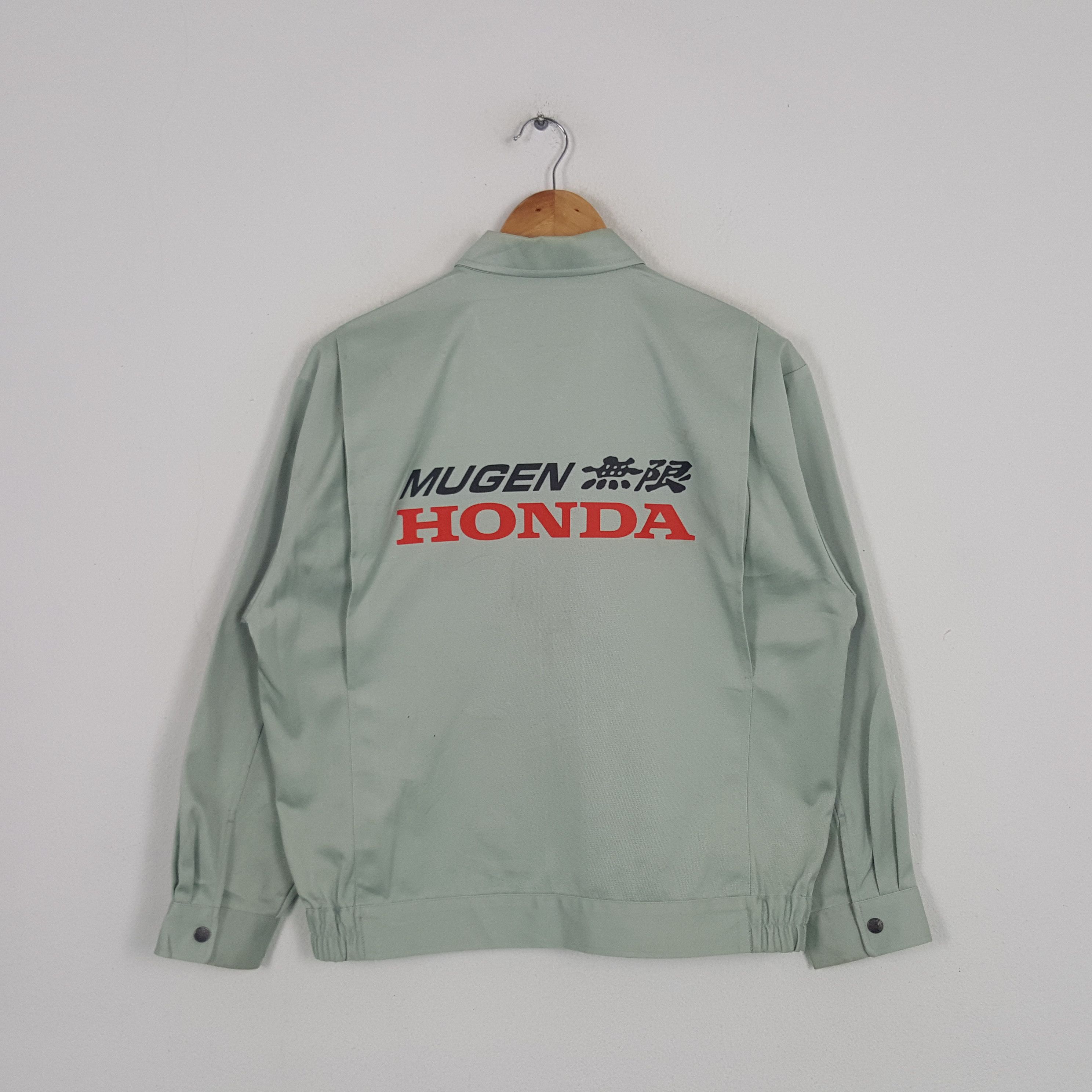 Honda × Japanese Brand × Vintage Vintage Mugen Honda Japanese Racing Team Custom Art Jacket Size US M / EU 48-50 / 2 - 1 Thumbnail