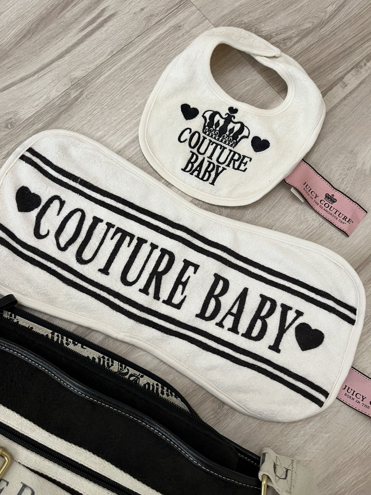Juicy Couture Vintage Juicy Couture “Couture Baby” Diaper Changing Bag Size ONE SIZE - 6 Thumbnail