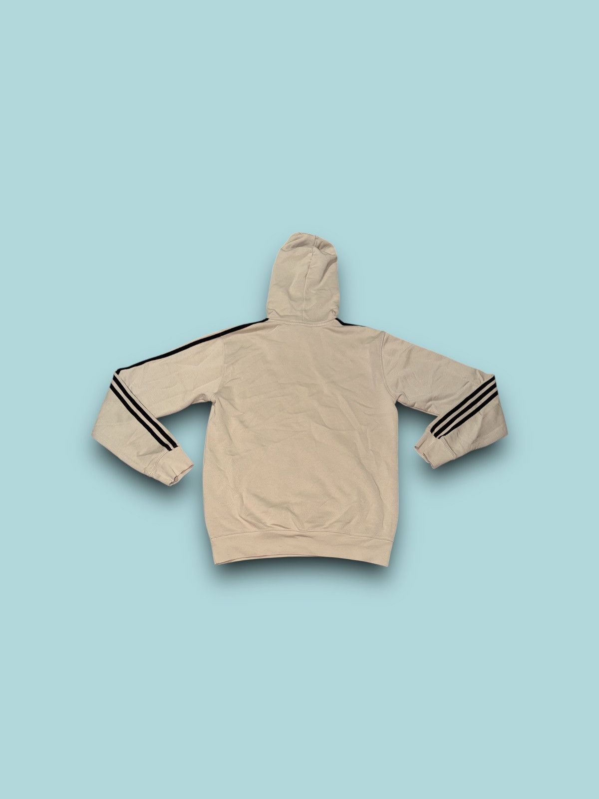 Adidas Adidas originals 3 stripe embroidered trefoil pullover beige Size US XS / EU 42 / 0 - 2 Thumbnail