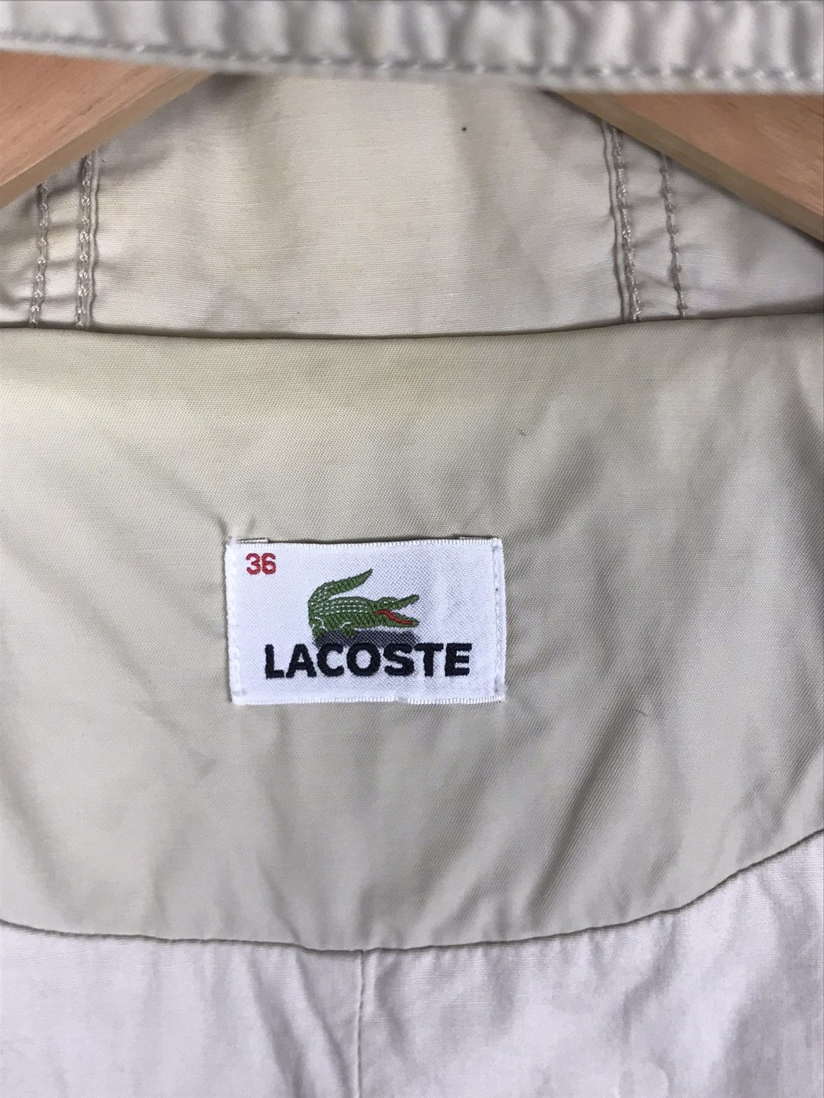 Lacoste × Vintage ⚡️Vintage Lacoste Hooded Parka Jacket Size XS / US 0-2 / IT 36-38 - 12 Thumbnail